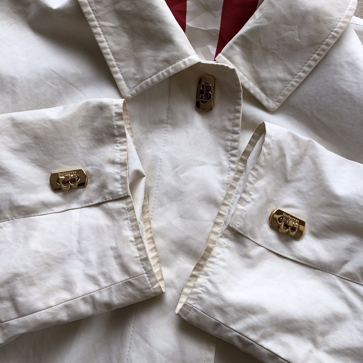 Burberry × Japanese Brand BURBERRYS Double Pocket Nice Design Jacket Size US XL / EU 56 / 4 - 12 Thumbnail