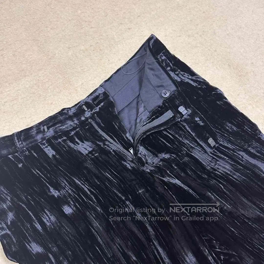 Saint Laurent Paris Saint Laurent Runway Velvet Trousers. Size US 31 - 4 Thumbnail