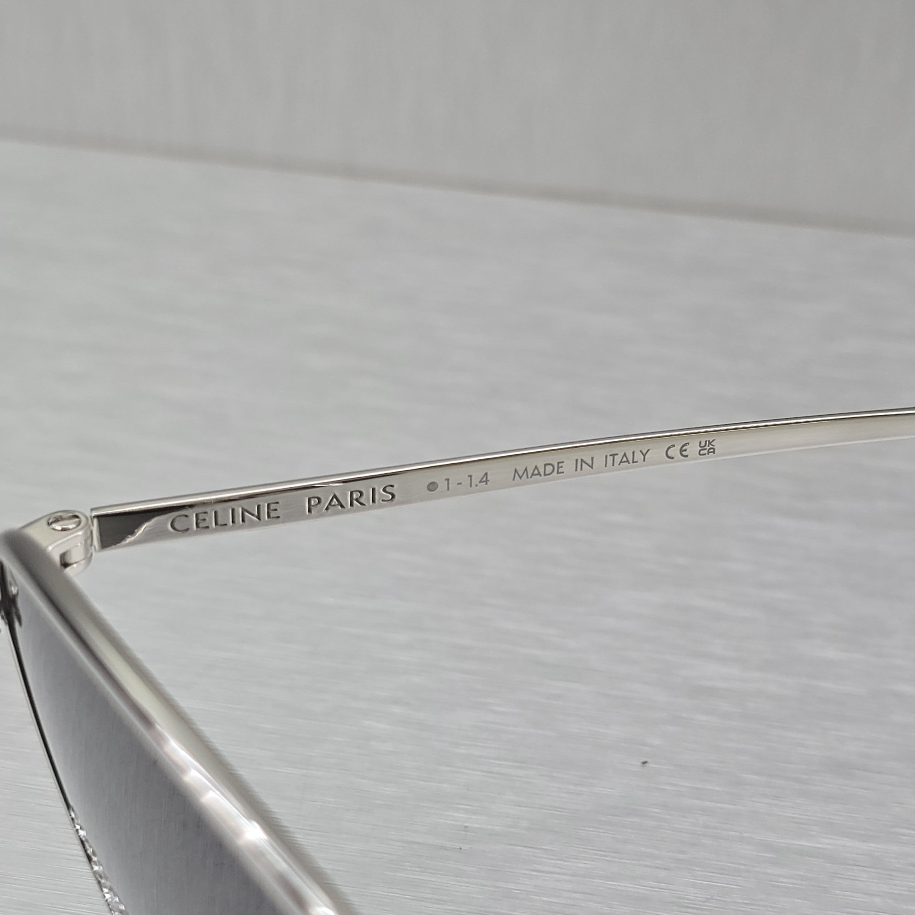 Celine CELINE CL40285U 16A Sunglasses SILVER Size ONE SIZE - 12 Thumbnail