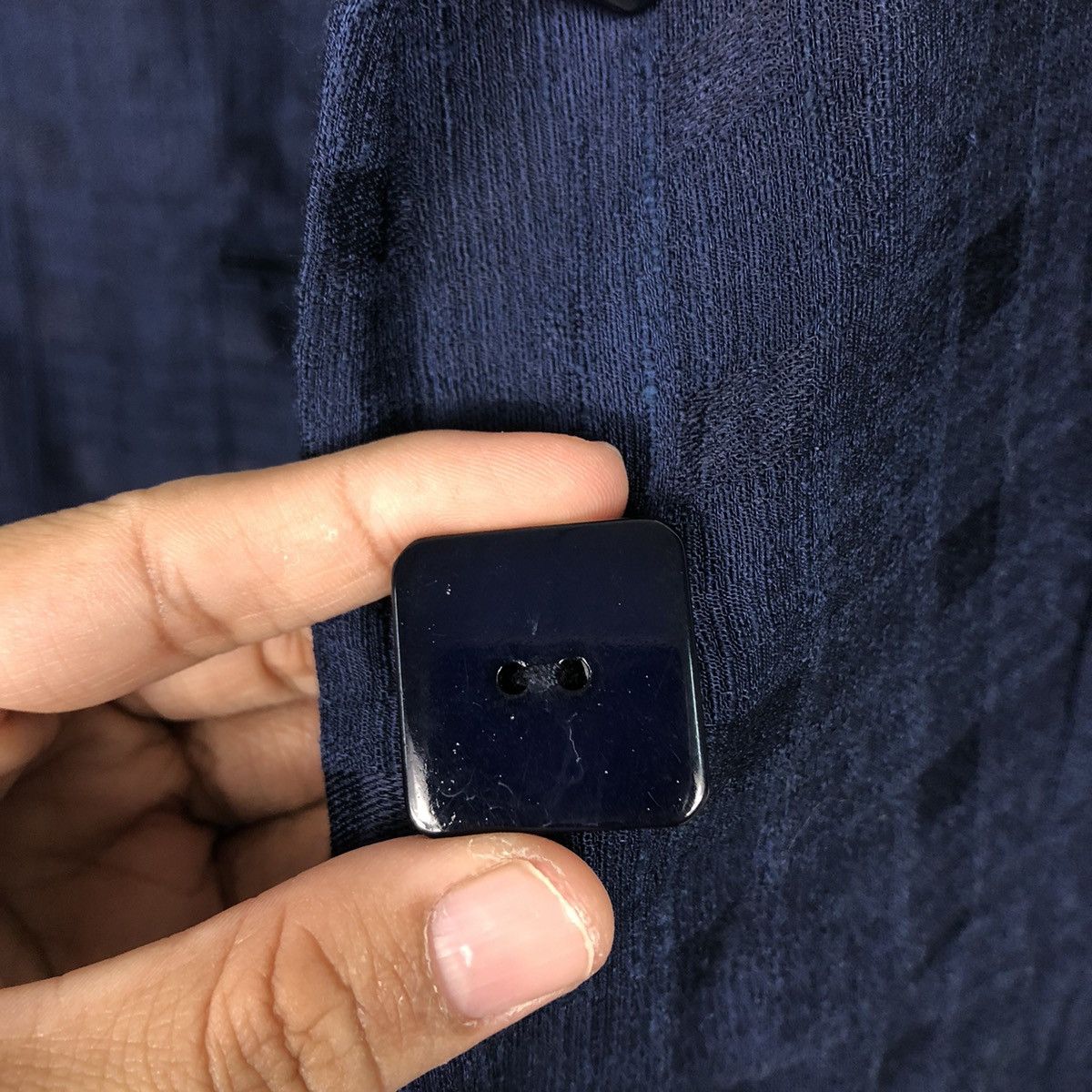 Designer × Yves Saint Laurent 📌Vintage Yves Saint Laurent Dress Rich Blue Size XS / US 0-2 / IT 36-38 - 18 Thumbnail
