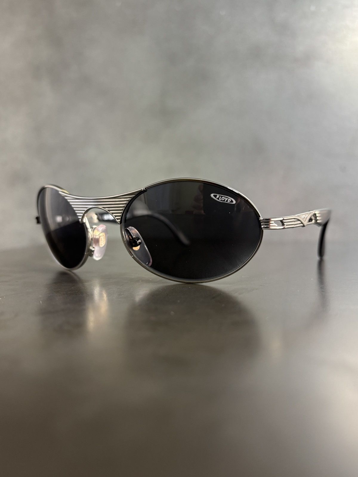 Vintage NOS 1990s Vintage Sunglasses Floyd Gaultier Style Italy Size ONE SIZE - 1 Thumbnail