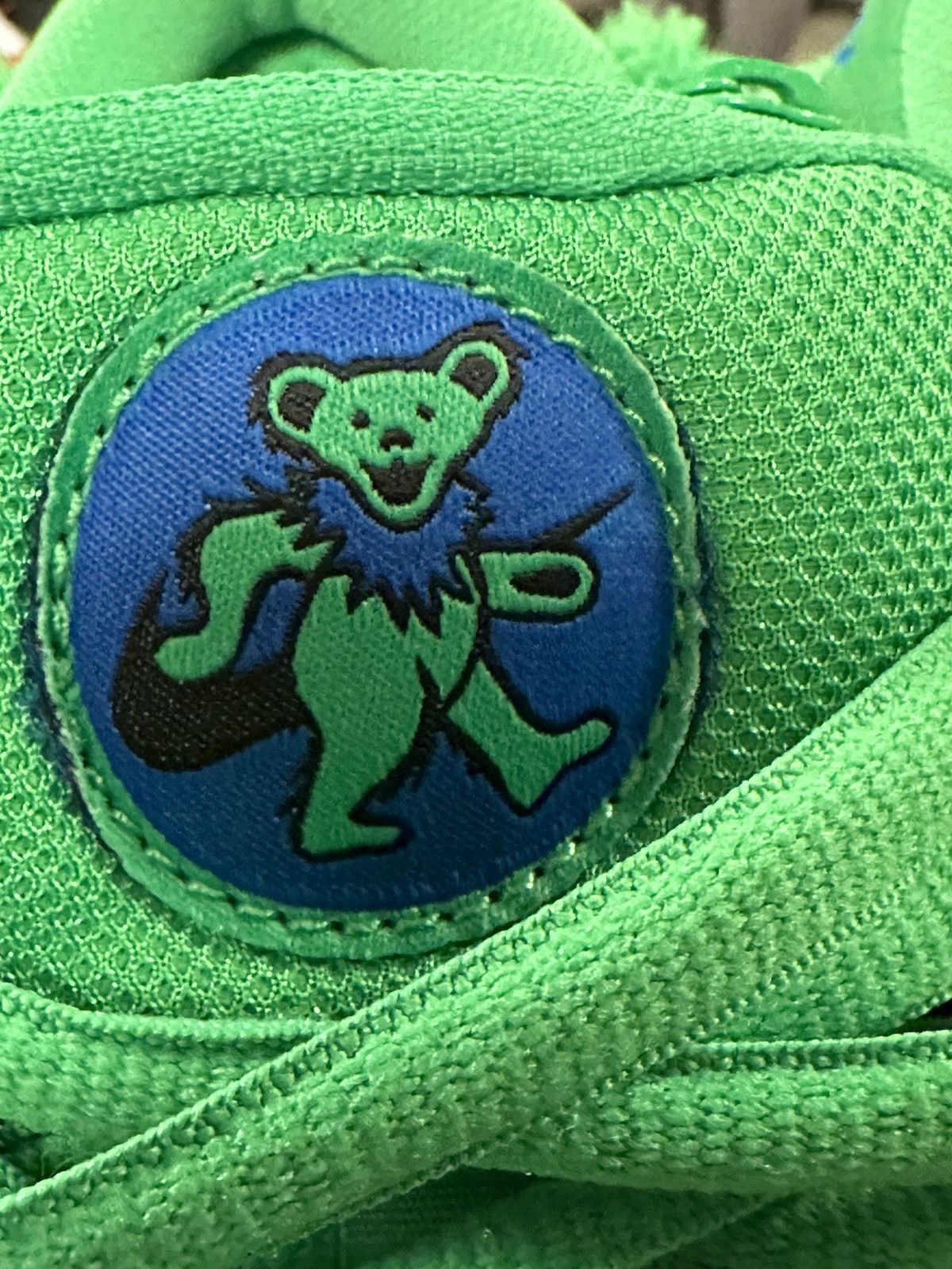 Nike Grateful Dead SB Nike dunk preowned size 10 green Size US 10.5 / EU 43-44 - 10 Thumbnail