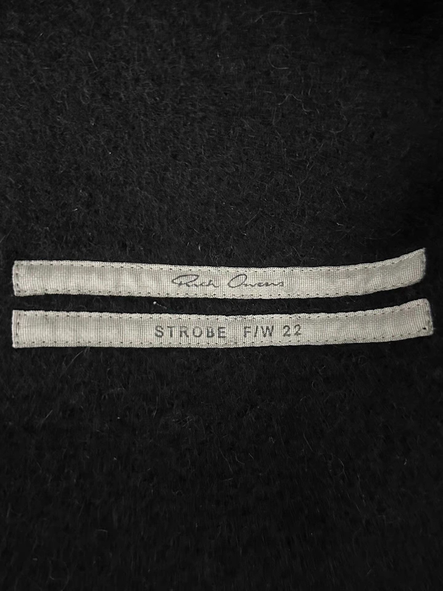 Rick Owens Rick Owens Alpaca Oversized Jacket K34 Size US M / EU 48-50 / 2 - 4 Thumbnail