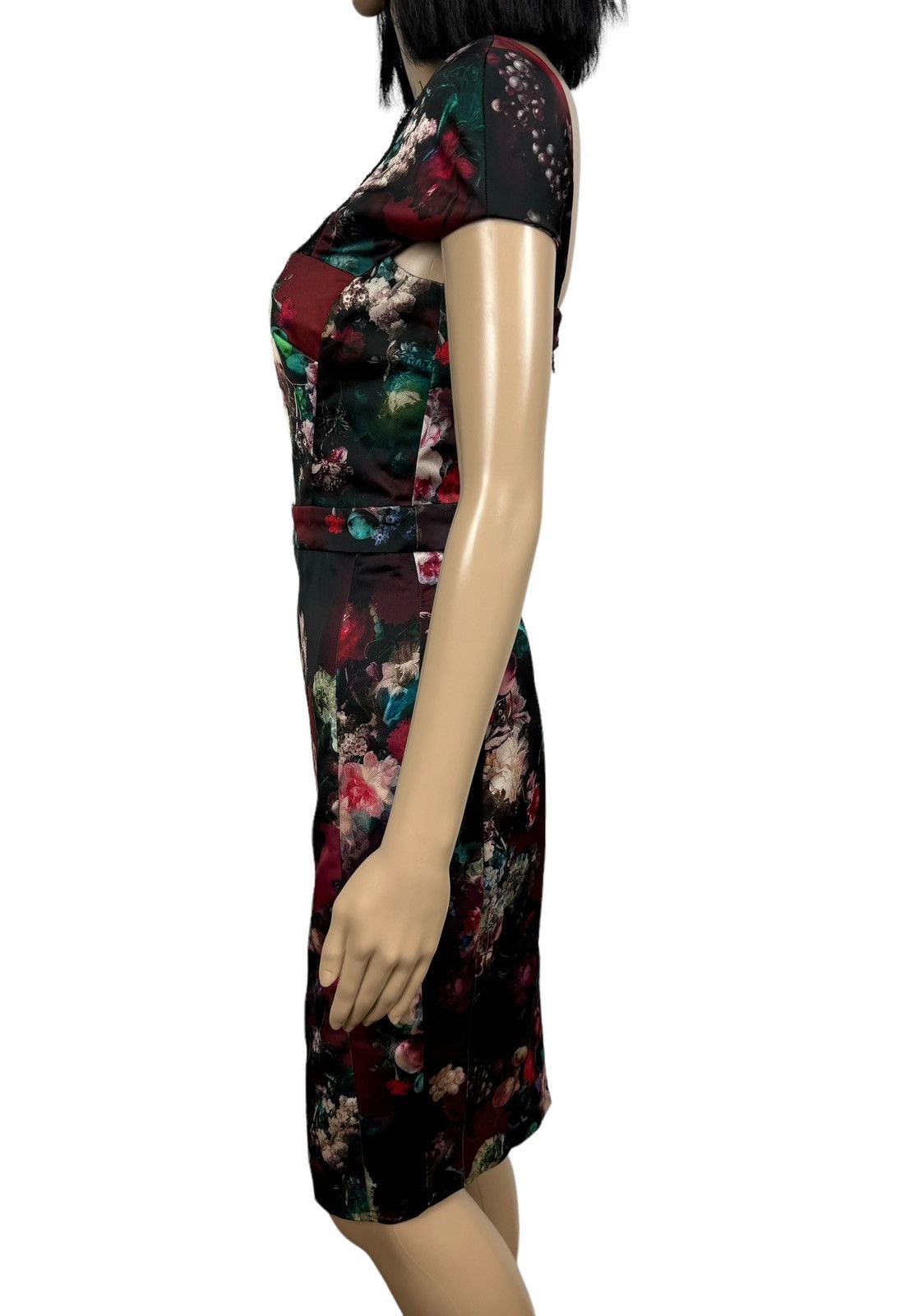 Just Cavalli JUST CAVALLI Satin Dress Floral/Fruit size 40 Size S / US 4 / IT 40 - 13 Thumbnail