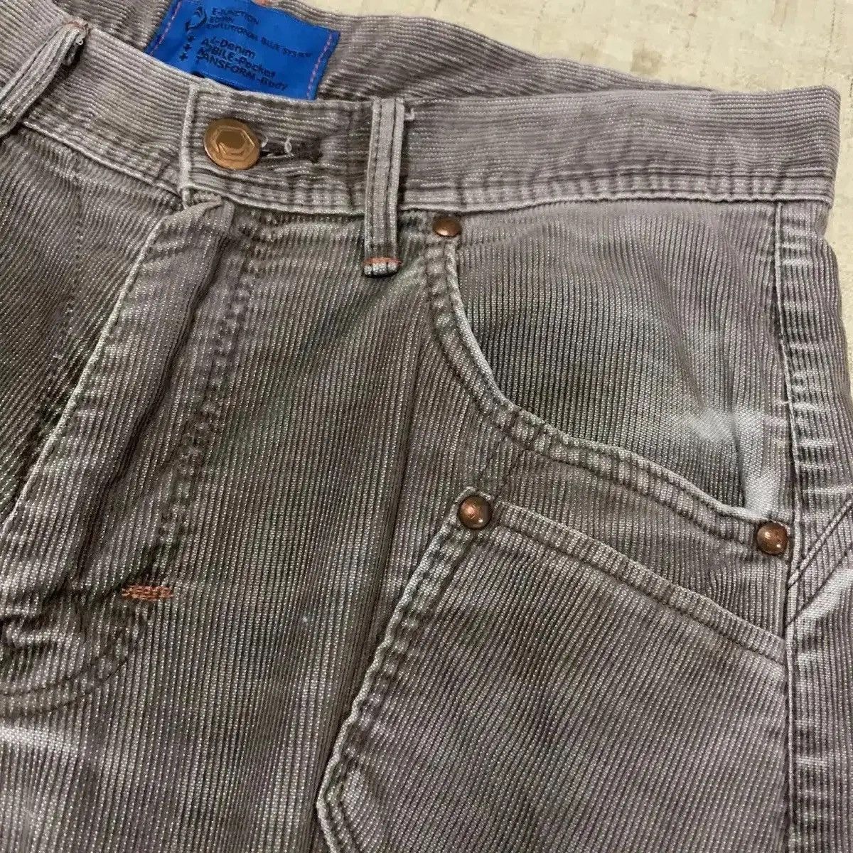 StraightFaded 💥 STEALS 💥 Vintage Edwin Corduroy Faded Fading Pants W33 Size US 33 - 4 Thumbnail