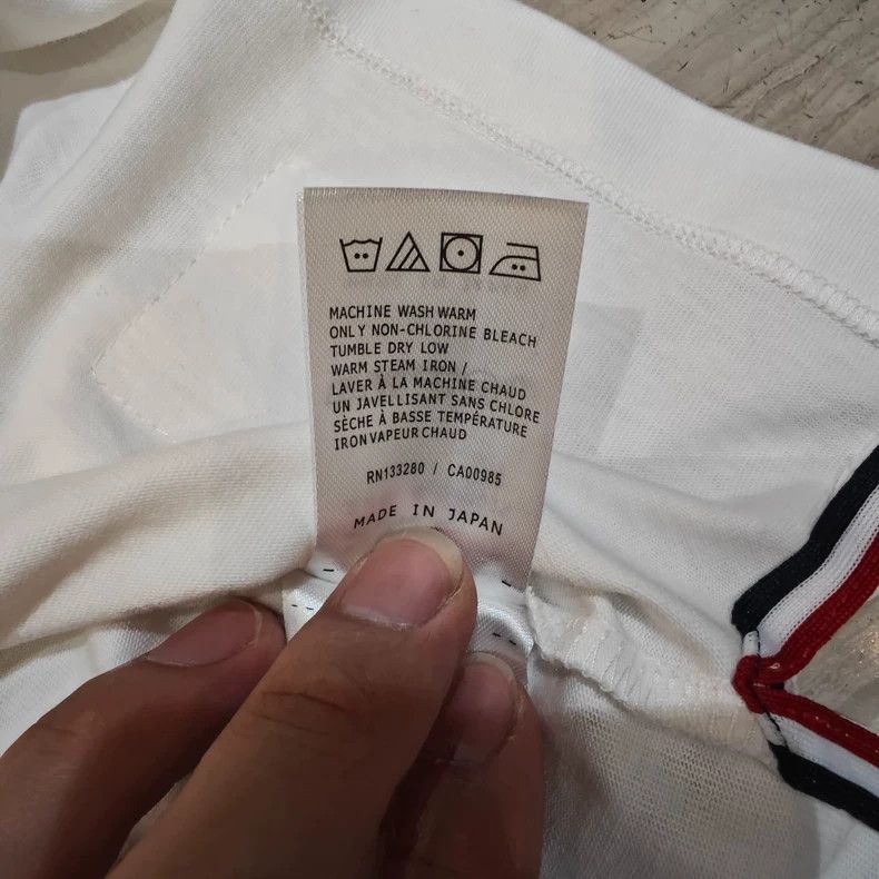Thom Browne Thom Browne Short Sleeve T-shirt Size US M / EU 48-50 / 2 - 7 Thumbnail