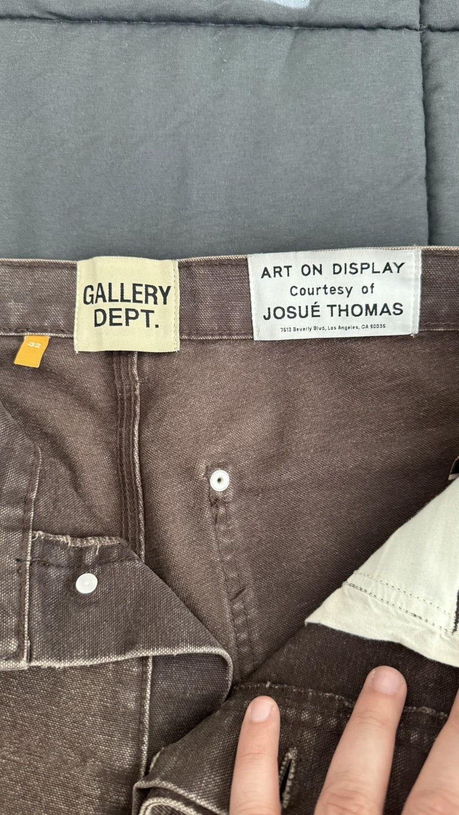 Gallery Dept. Gallery department brown carpenter pants Size US 32 / EU 48 - 3 Thumbnail