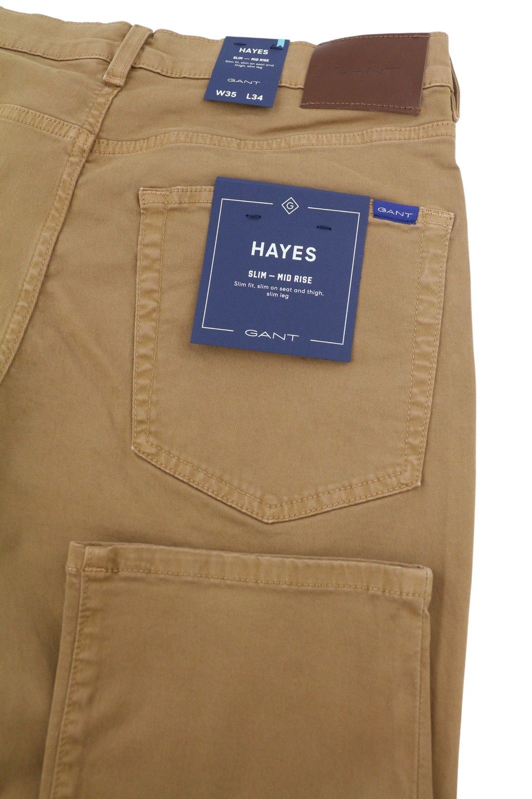 Gant HAYES DESERT Men W35/L34 Roasted 87375 Size US 35 - 5 Thumbnail