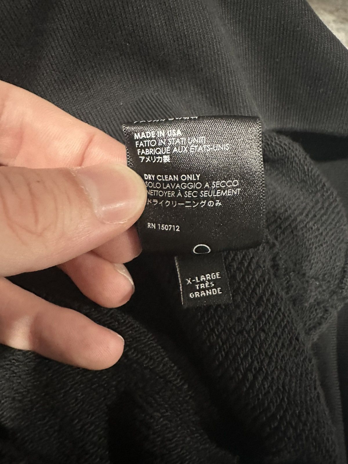 Amiri AMIRI EAGLE HOLLYWOOD HOODIE Size US XL / EU 56 / 4 - 5 Thumbnail