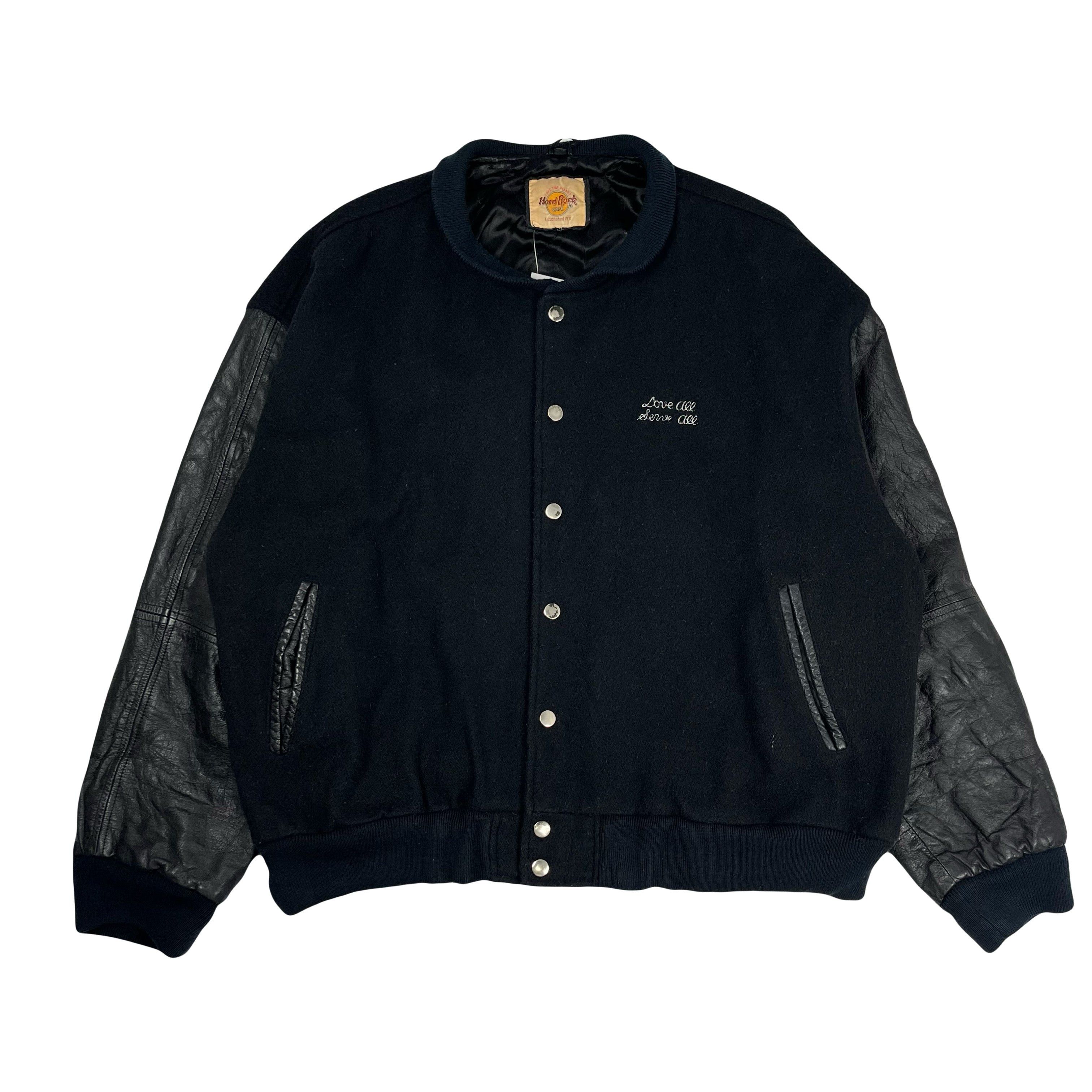 Hard Rock Cafe Vintage Hard Rock Cafe Dallas Varsity Jacket XL Size US XL / EU 56 / 4 - 1 Thumbnail