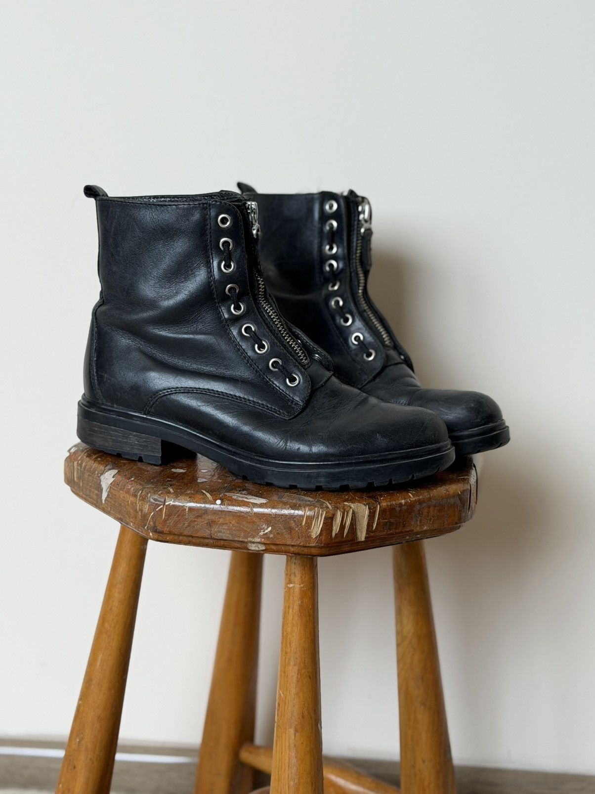 Western Rise Ankle boots guidi style desert western brown vintage style Size US 7 / IT 37 - 1 Thumbnail