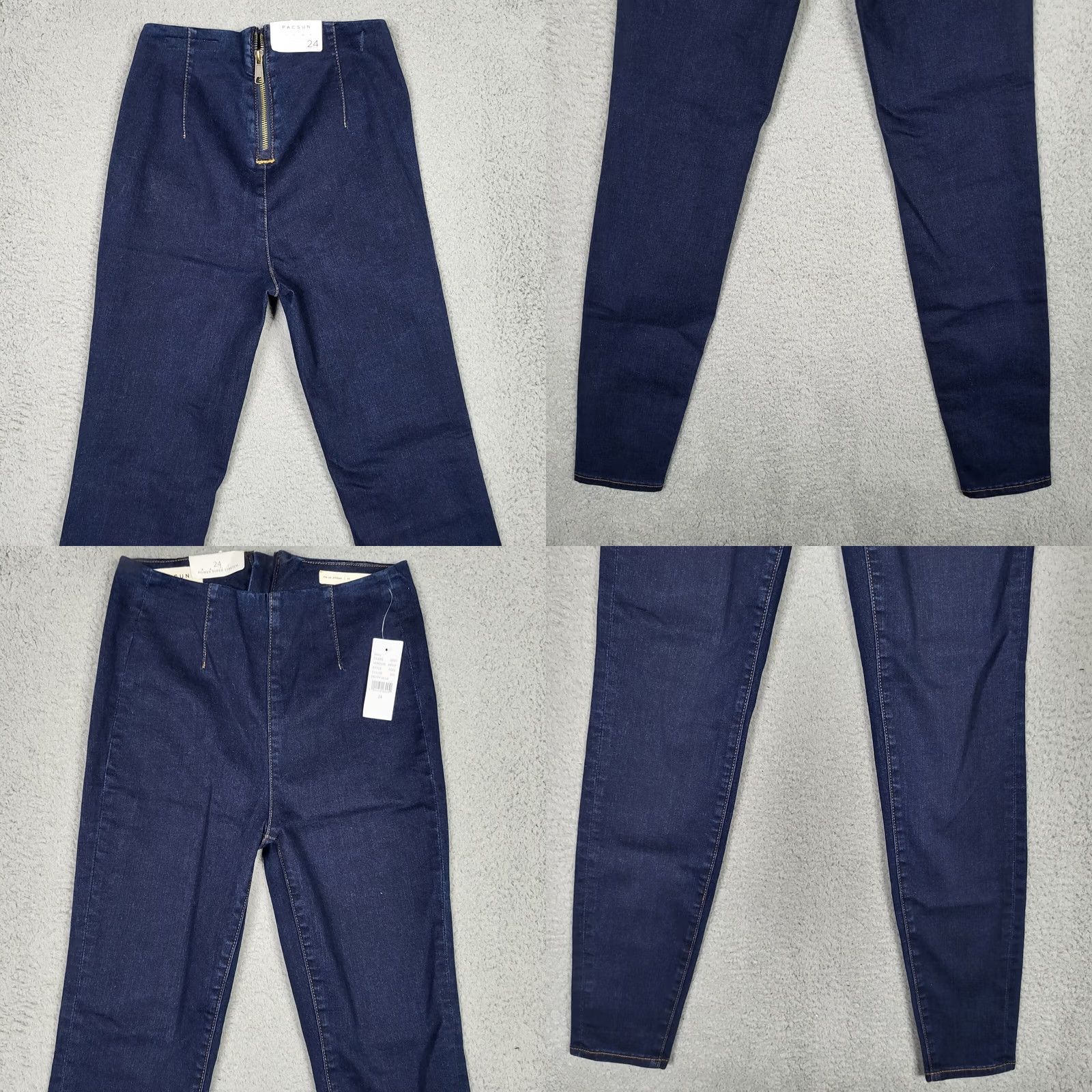 Pacsun PACSUN Women's Power super stretch PIN-UP JEGGING Betty blue Size 24 NEW Size 42" / US 20 - 8 Thumbnail