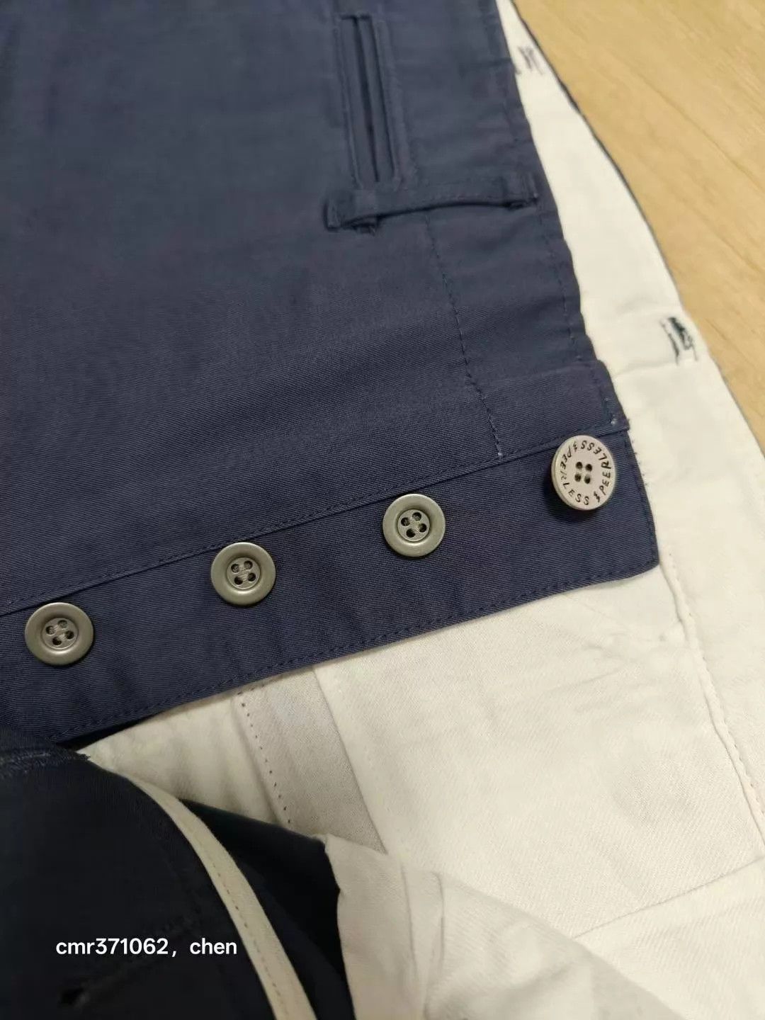 Visvim visvim 18ss new navy chino shorts size 2 Size US 32 / EU 48 - 6 Thumbnail