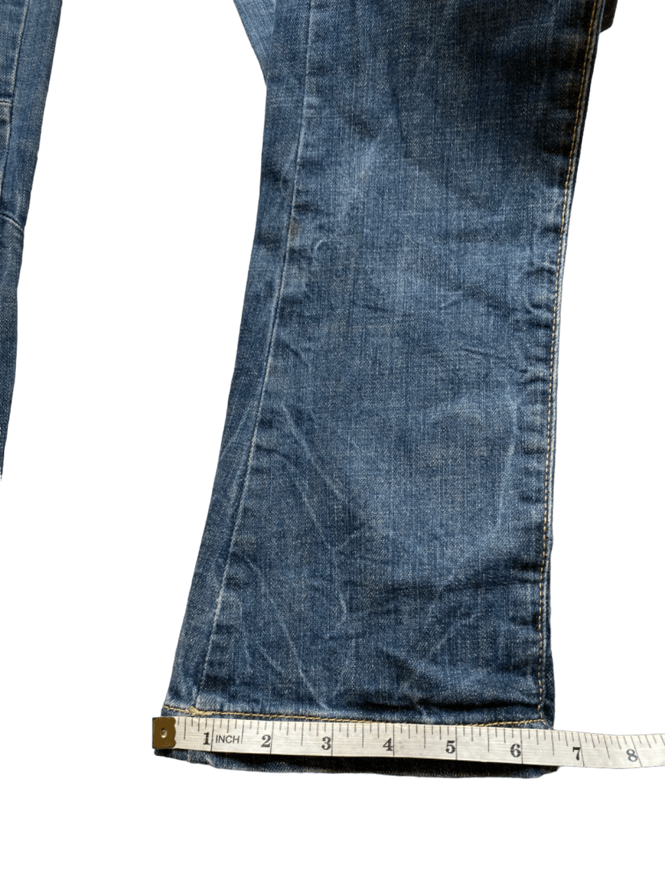Japanese Brand Slim Amiri inspired Distressed Multipocket TRF Jeans Size 32" / US 10 / IT 46 - 7 Thumbnail