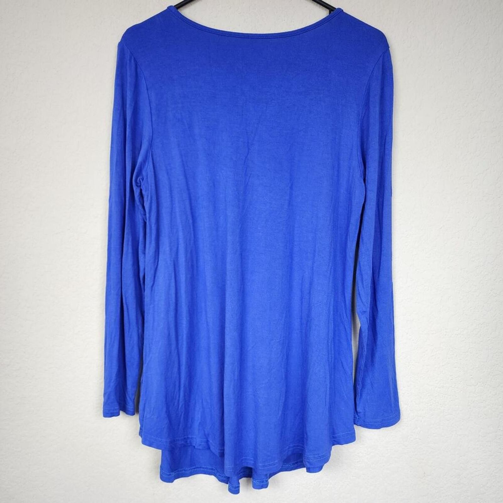 Other Medium Blue Blouse Size M / US 6-8 / IT 42-44 - 4 Thumbnail