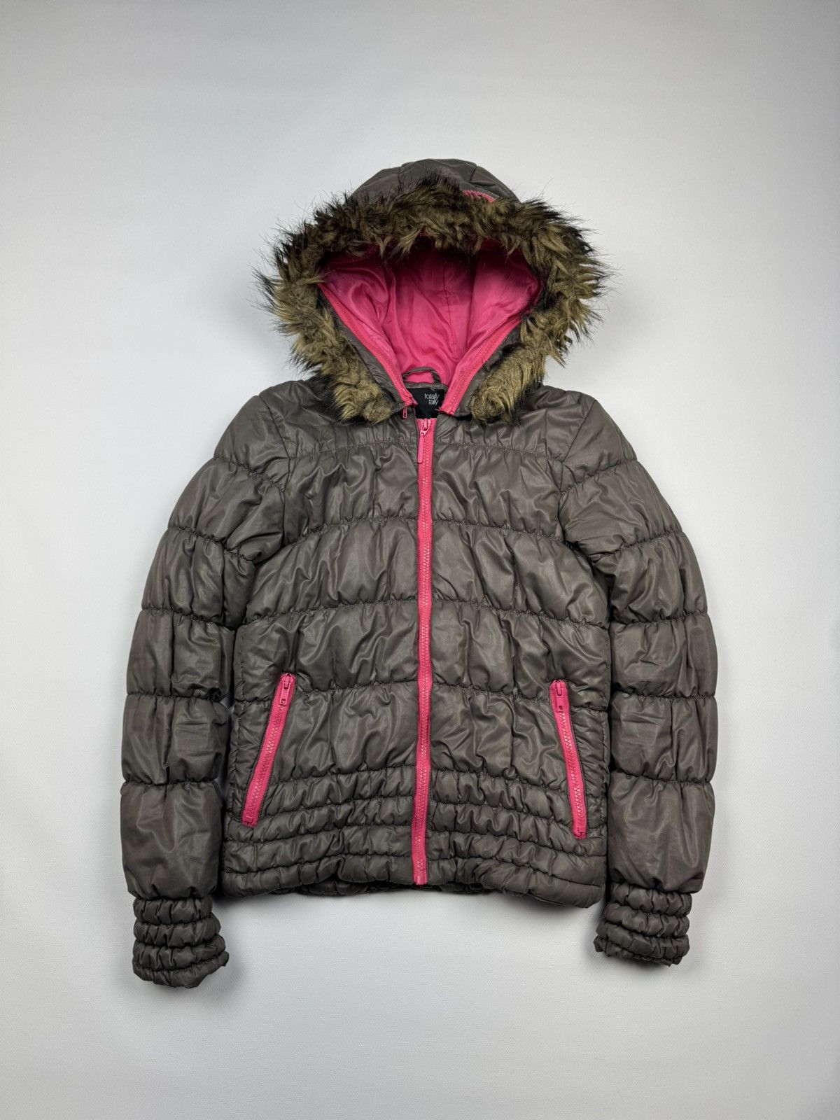 Diesel Vintage If Six Was Nine Y2k Faux Fur Bomber Jacket Size XS / US 0-2 / IT 36-38 - 1 Thumbnail