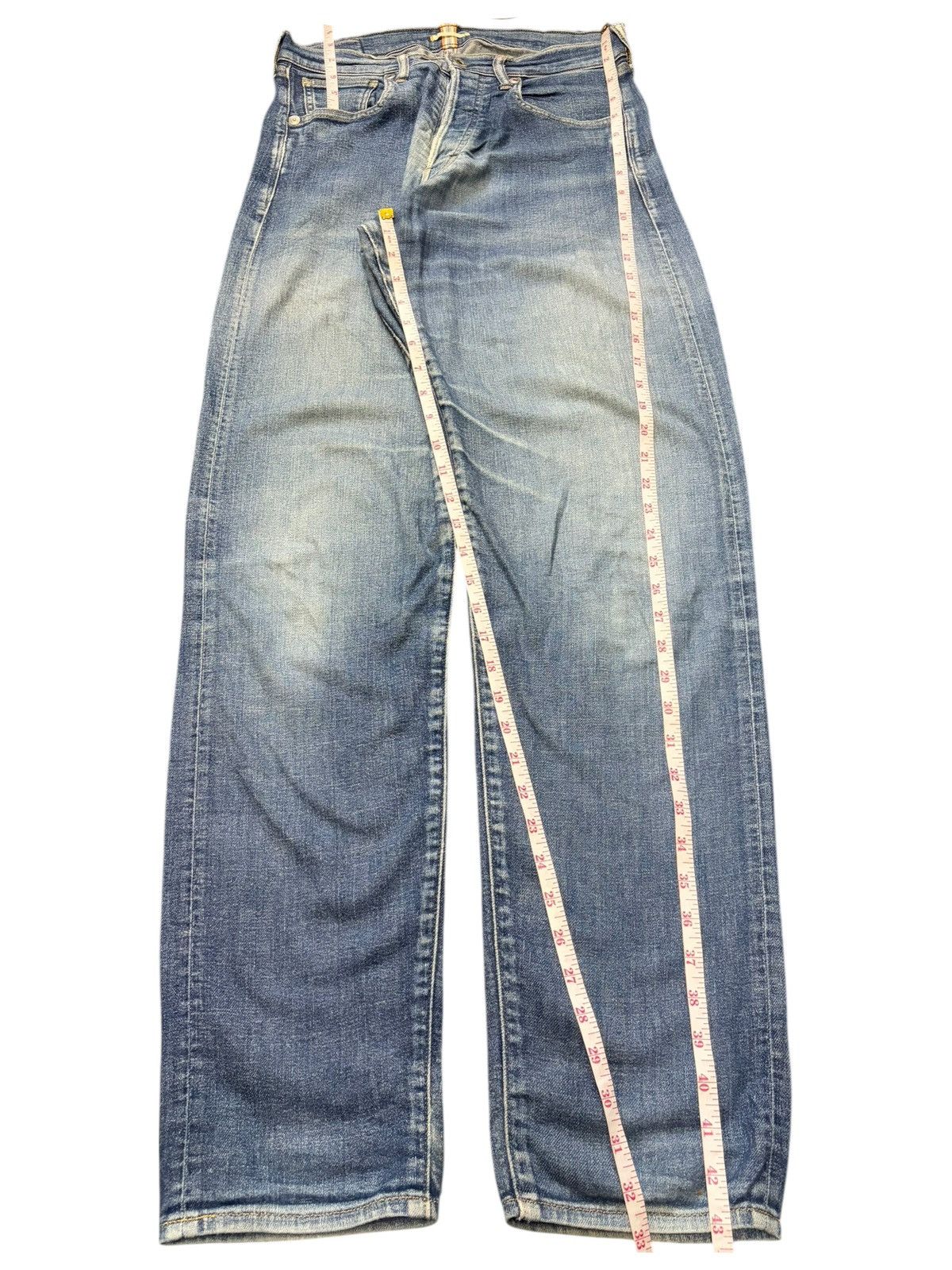 Edwin Vintage Deepers Wear Selvedge Distressed Jeans Size US 28 / EU 44 - 7 Thumbnail