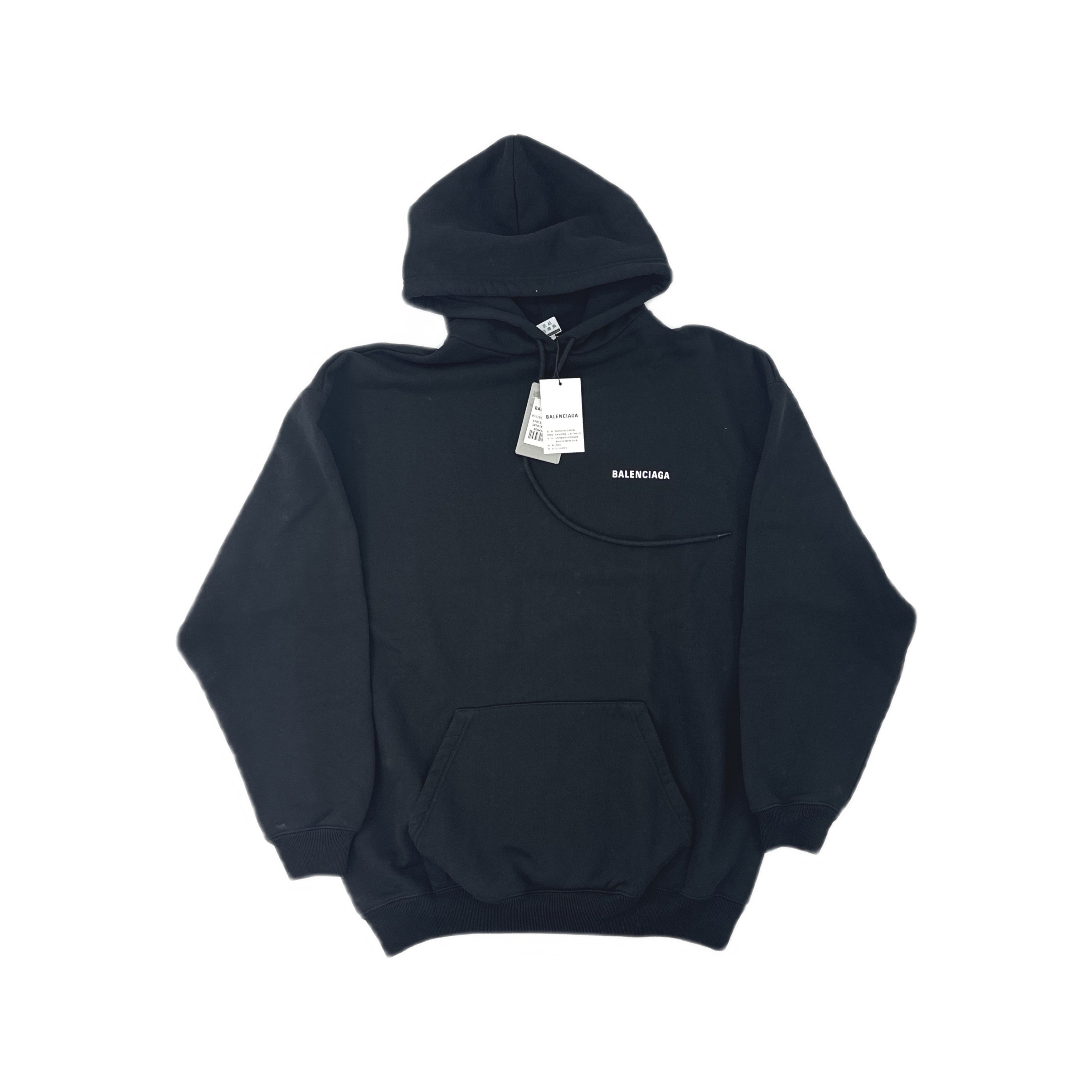 Balenciaga × Gap × Kanye West YGEBB Yeezy Gap Logo Shrunken Hoodie