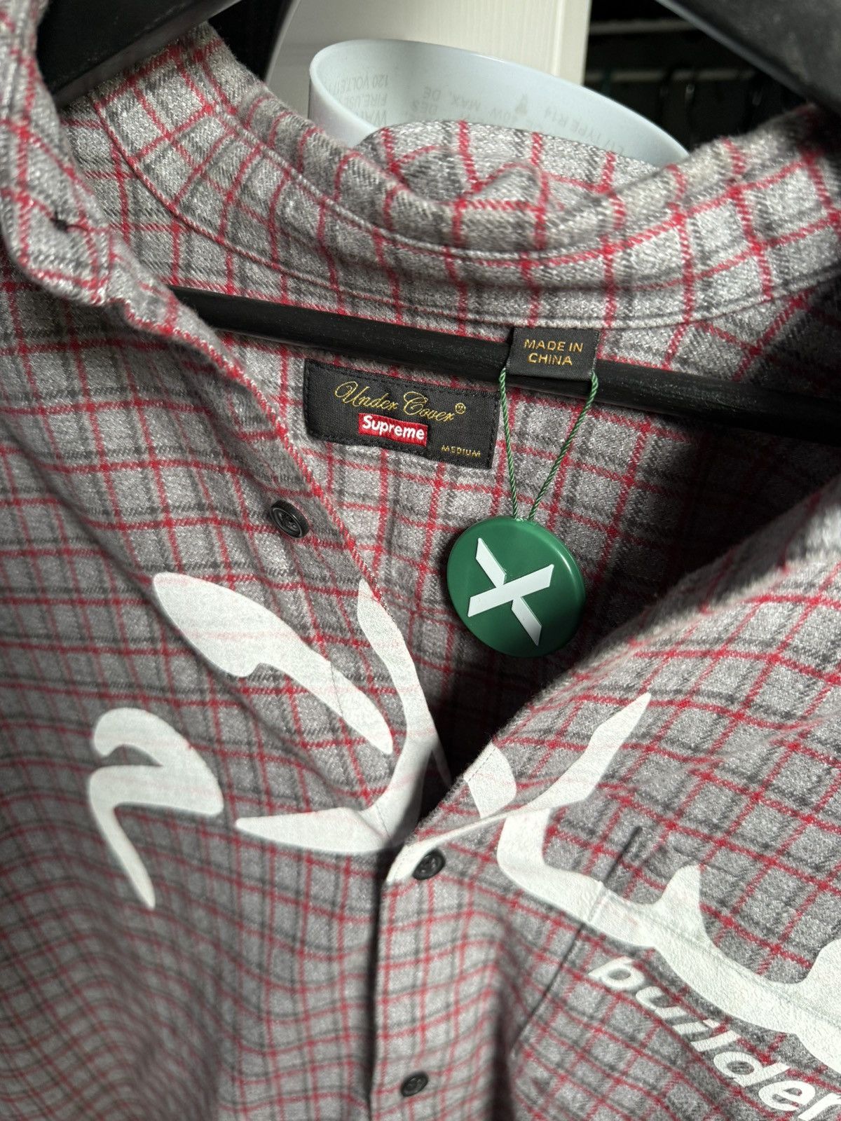 Supreme × Undercover Supreme x Undercover peace builder flannel Size US M / EU 48-50 / 2 - 2 Thumbnail