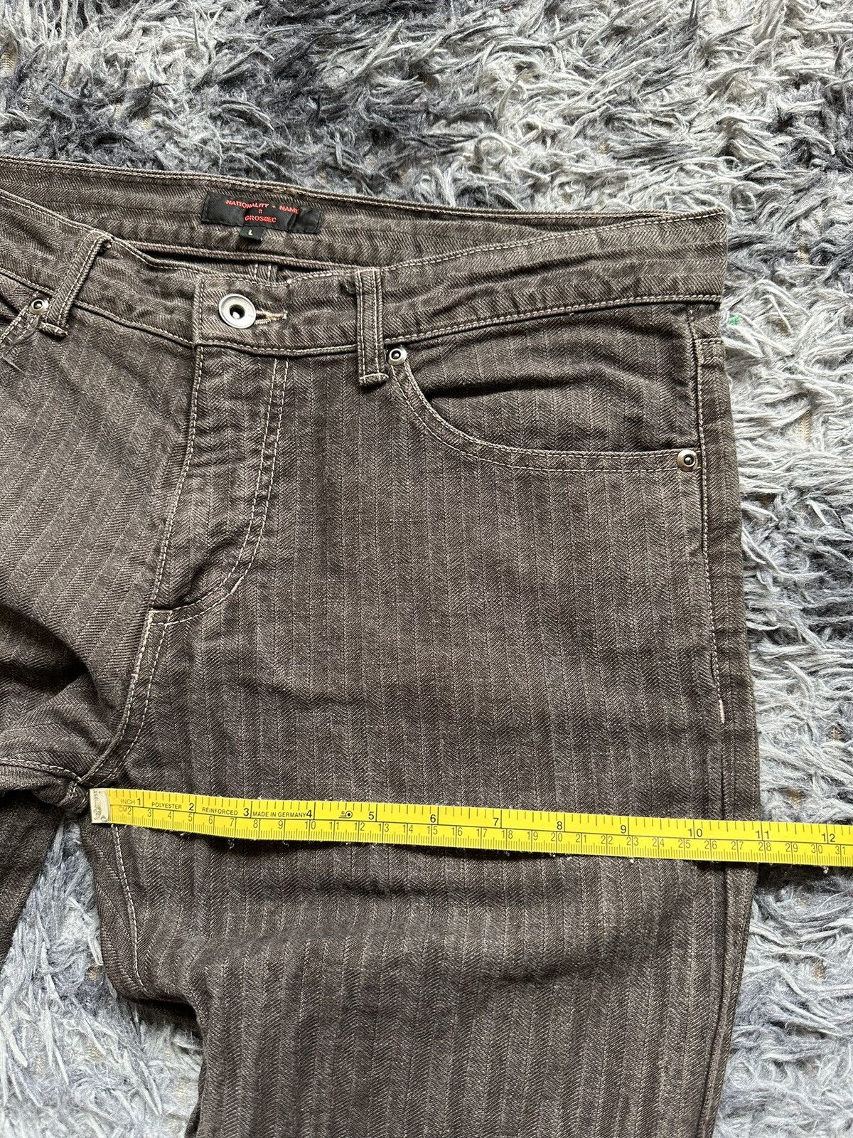 If Six Was Nine 2008 Nationality + Name = Grosbec twill mud max denim Size US 34 / EU 50 - 17 Thumbnail