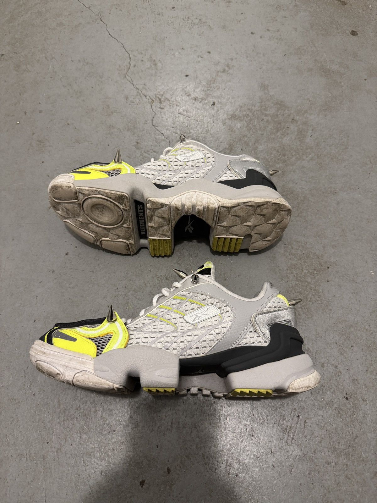 Reebok × Vetements *RARE* VETEMENTS DEMNA RUNWAY REEBOK SPIKE RUNNERS SNEAKERS Size US 8 / EU 41 - 10 Thumbnail