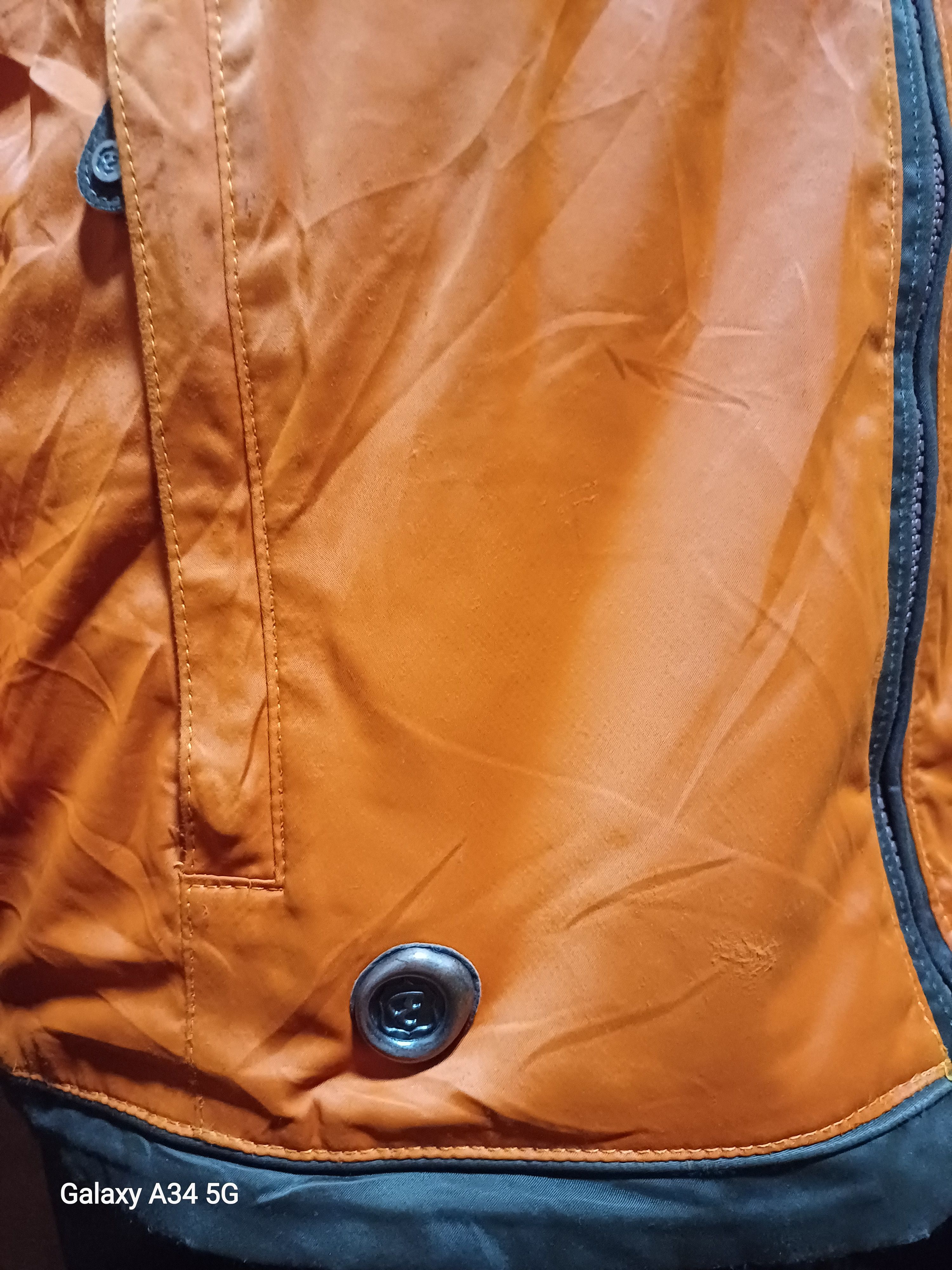 Ellesse × Goldwin Leather Jacket Ellese x Goldwin Size L / US 10 / IT 46 - 6 Thumbnail