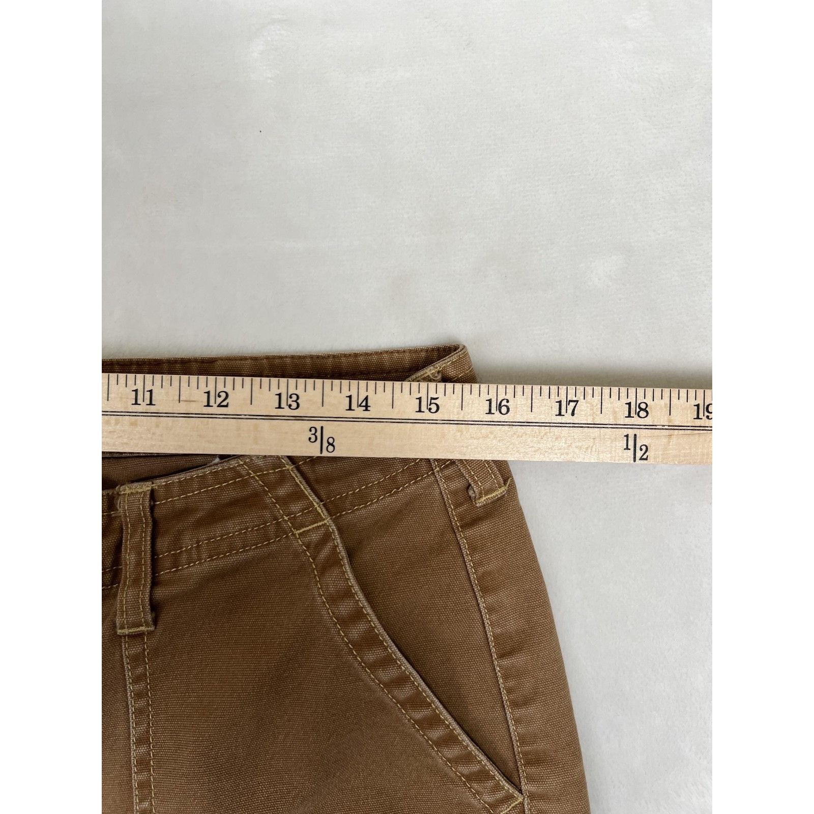 Empyre Empyre Cargo Pants Women's 9 Brown Utility Workwear Carpente Size 30" / US 8 / IT 44 - 5 Thumbnail