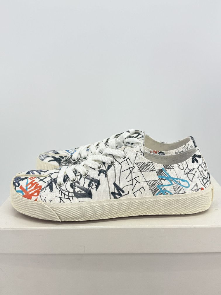 Maison Margiela Tabi Canvas Graffiti Size US 9 / EU 42 - 4 Thumbnail
