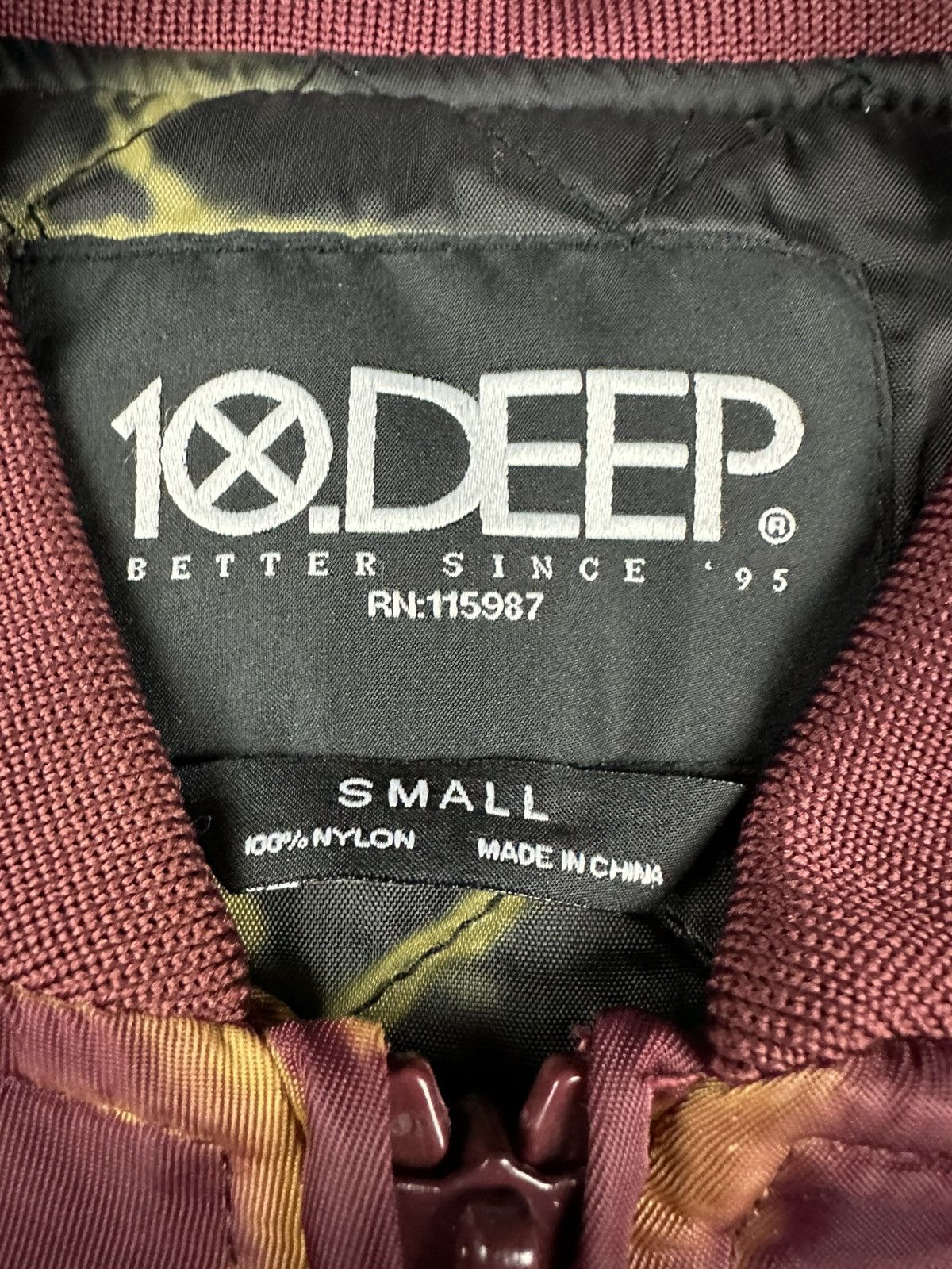 10 Deep 10.Deep Tie-Dye Bomber Jacket Utility Streetwear Size US S / EU 44-46 / 1 - 2 Thumbnail