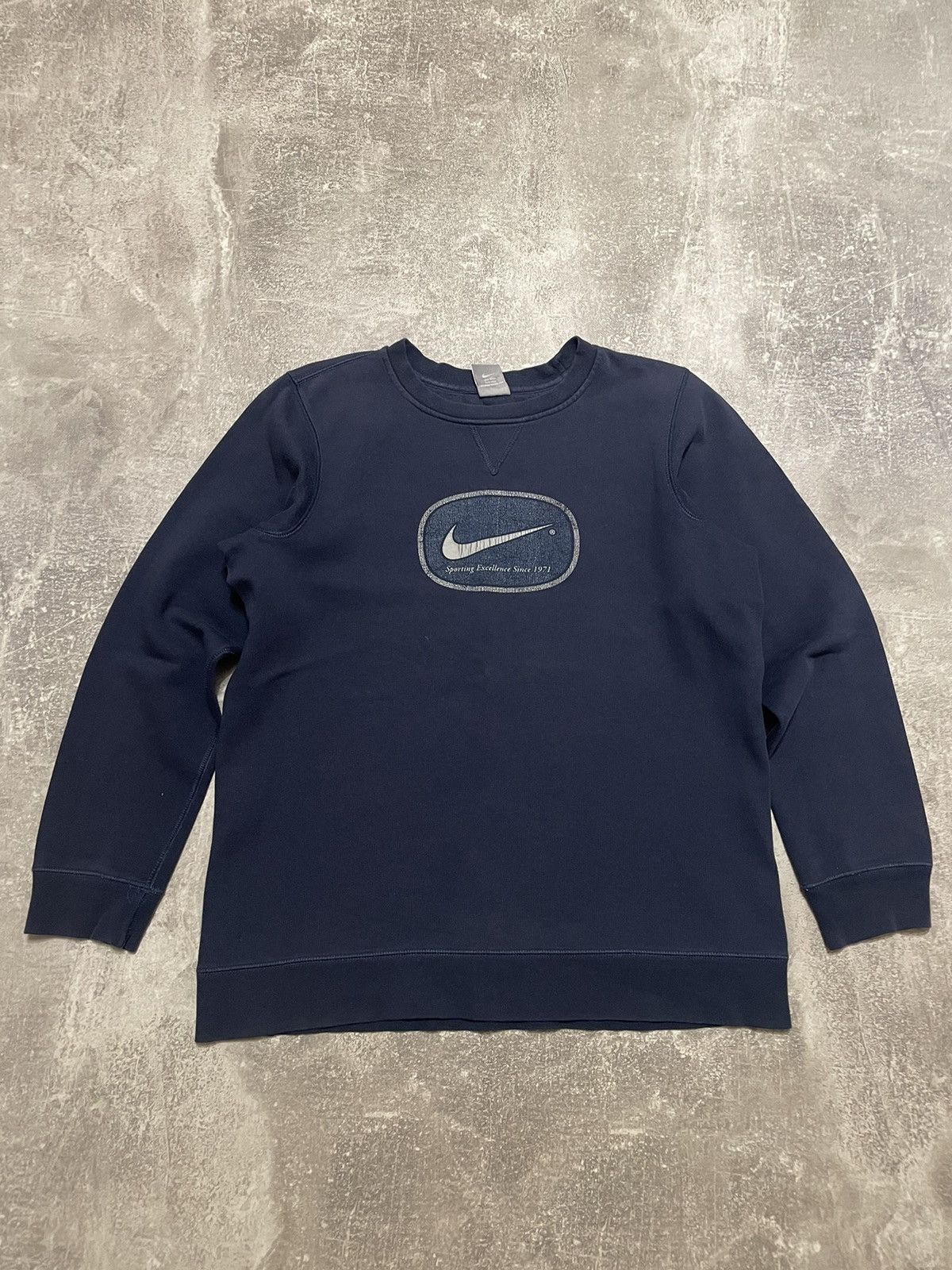 Nike Vintage Nike Sweatshirt Big Logo Size US S / EU 44-46 / 1 - 1 Thumbnail