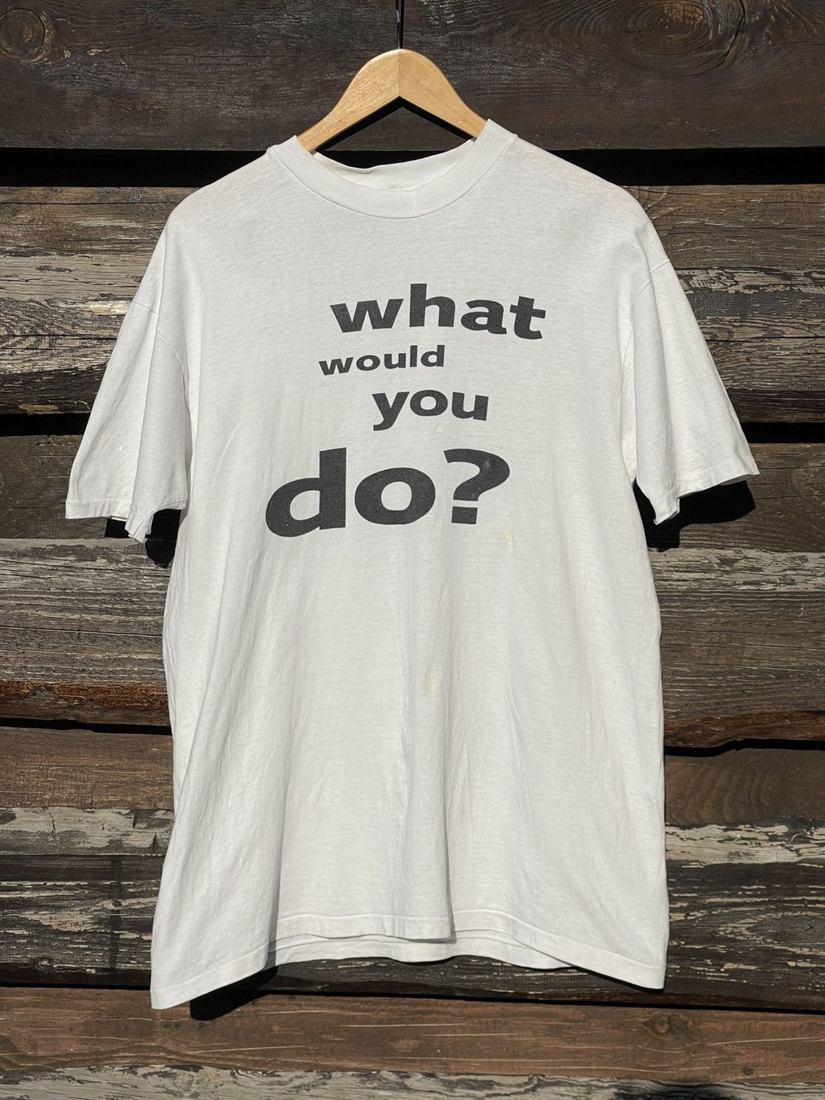 Vintage 90’s Rare Ellen Verenieks Clean Up The Planet Tee Size US M / EU 48-50 / 2 - 2 Thumbnail