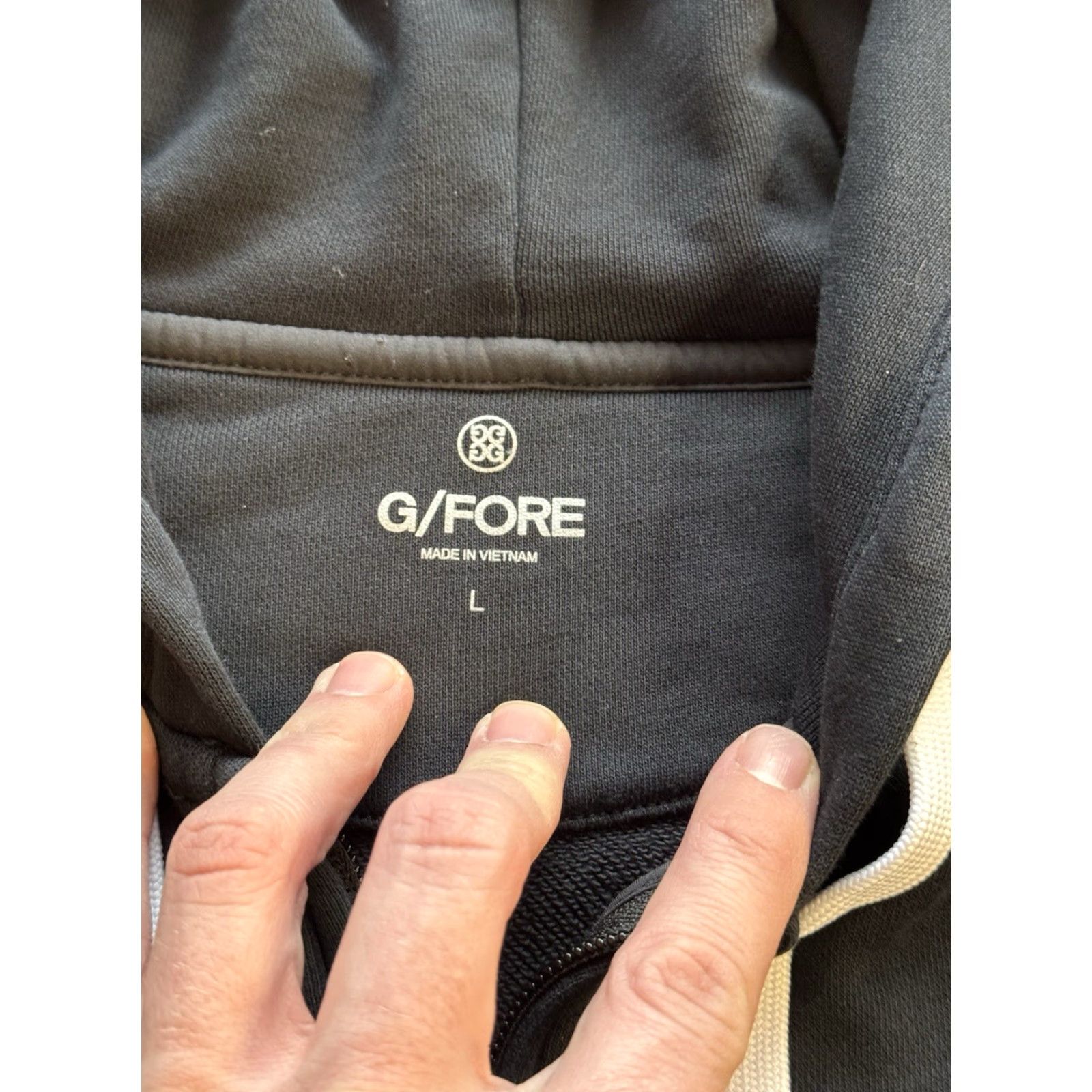 G/FORE G/FORE Men’s Skull Black Full Zip Hoodie Size Large Bellagio Golf Hoodie Mens Large Black Zip Embroidered Logo Pockets Size US L / EU 52-54 / 3 - 5 Thumbnail