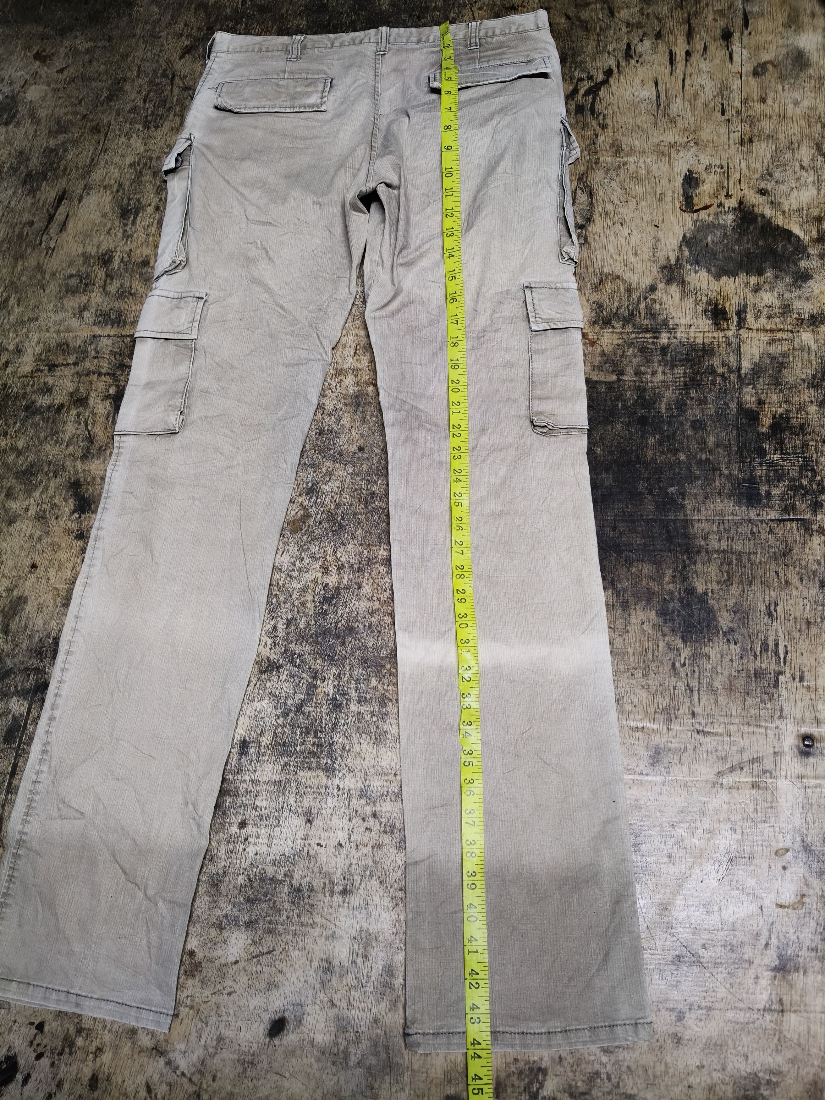 Japanese Brand Studio Oribe + Ships Cargo Pants Skiny Size US 33 - 11 Thumbnail