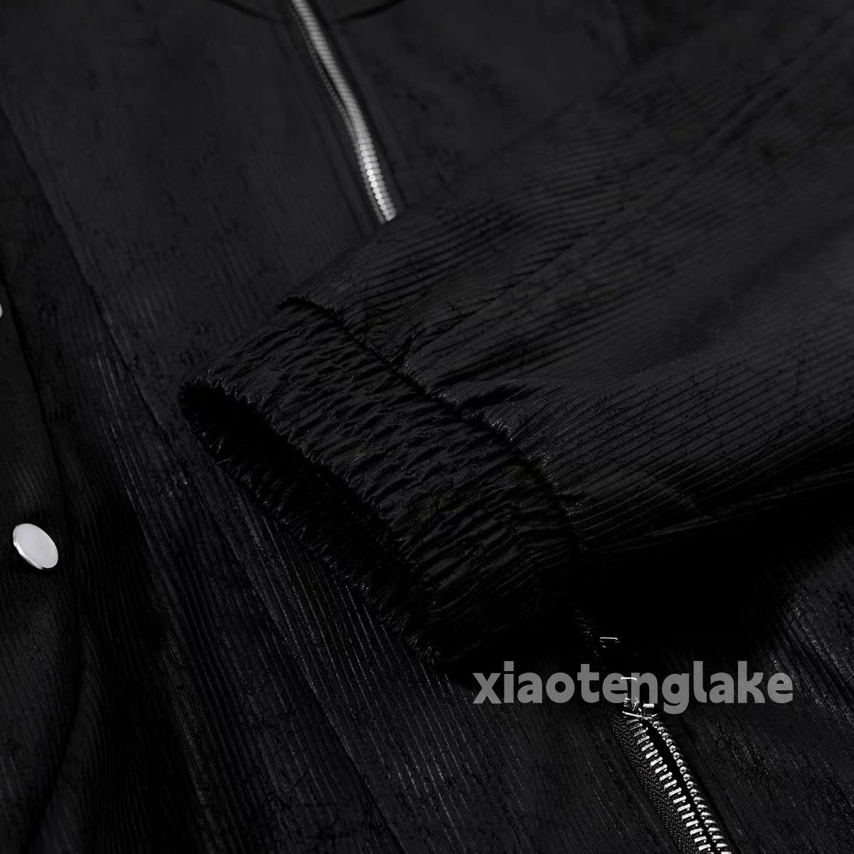Vintage Utility pu outdoor sports punk grunge hiphop bomber jacket Size US L / EU 52-54 / 3 - 3 Thumbnail