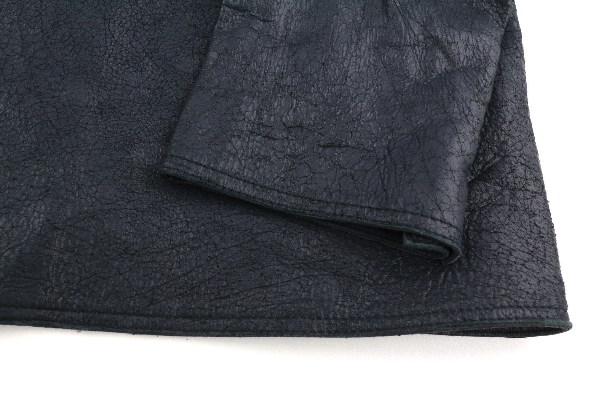 Diesel L-COAT-CRK XL Lambskin Leather Notch Lapel Coat 40084 Size US XL / EU 56 / 4 - 6 Thumbnail