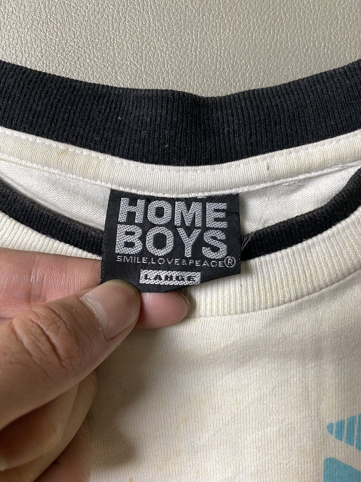 Beauty Beast × Hysteric Glamour × If Six Was Nine Y2K Home Boys Rapid Stream Poem Tshirt Size US L / EU 52-54 / 3 - 7 Thumbnail