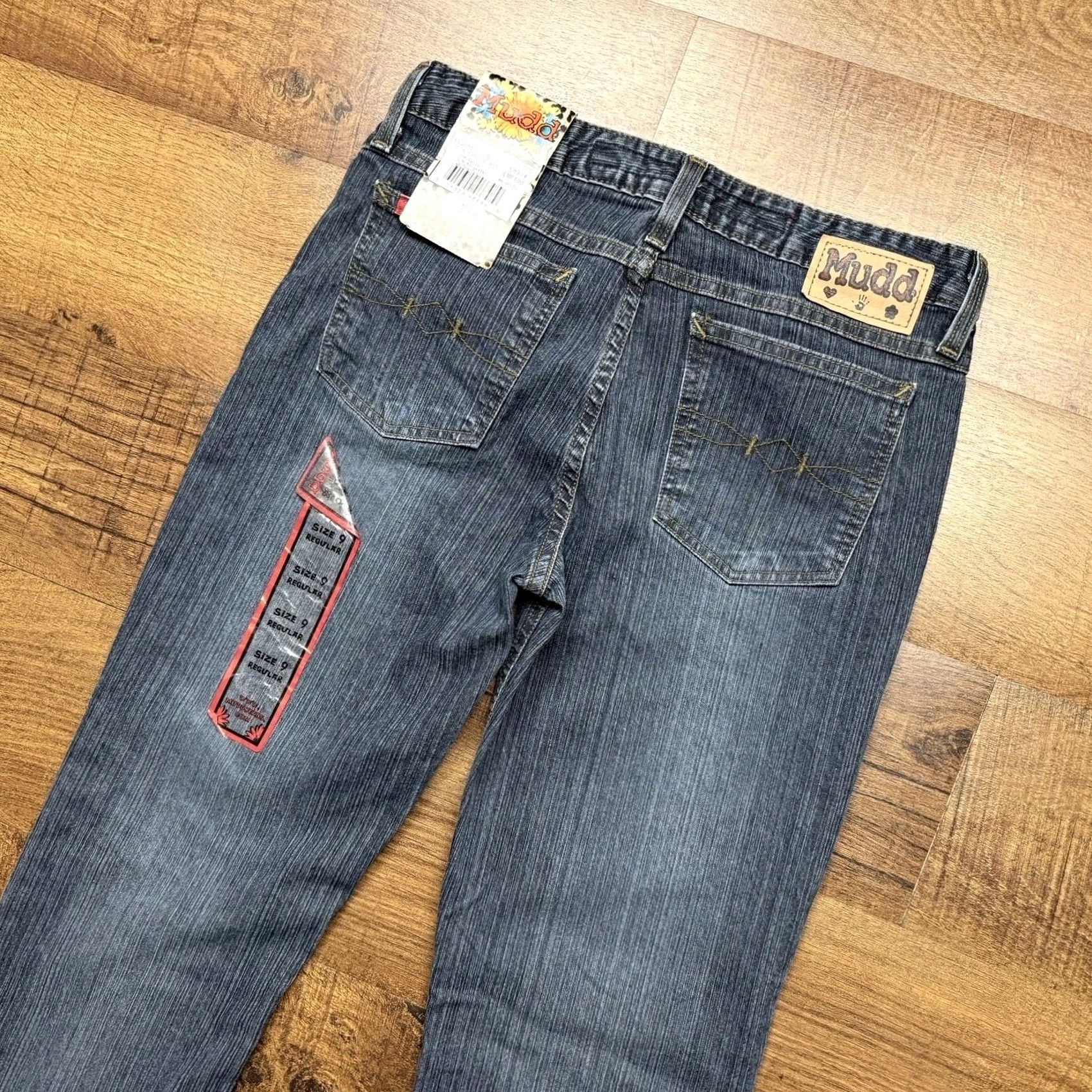 Vintage VINTAGE Mudd Flared Jeans Women’s Size 9 Blue 5-Pocket Cotton Blend Dark Wash Y2K Size 30" / US 8 / IT 44 - 3 Thumbnail