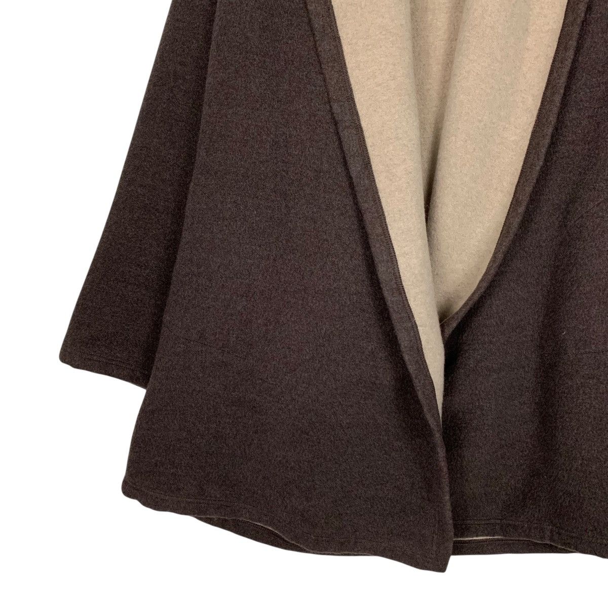 Laura Biagiotti Risposte By Laura Biagiotti Buttonless Overcoat Size M / US 6-8 / IT 42-44 - 3 Thumbnail