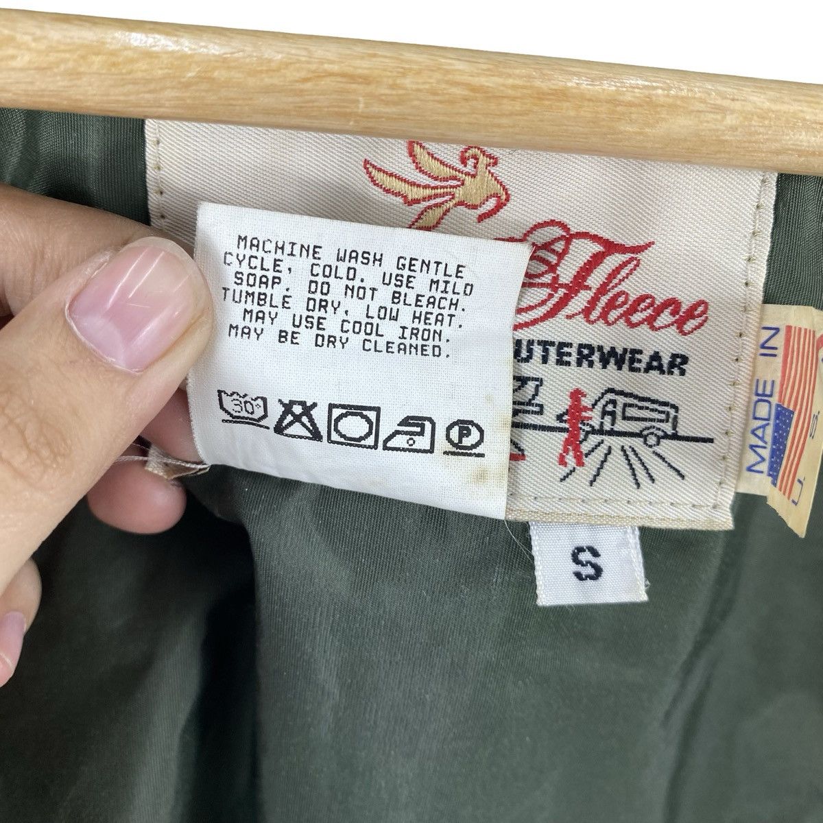 Vintage Vintage GOLDEN FLEECE USA Industrial Outerwear Military Size US S / EU 44-46 / 1 - 9 Thumbnail