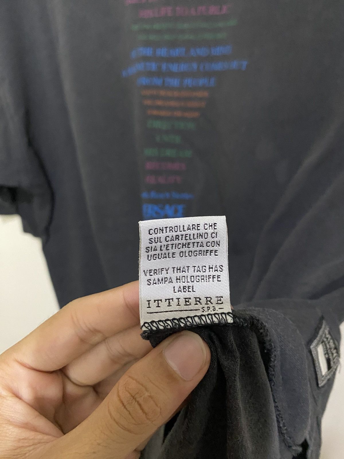 Versace Jeans Couture × Vintage Vintage Versace Jeans Couture South Beach Stories T-Shirt Size US XXL / EU 58 / 5 - 7 Thumbnail