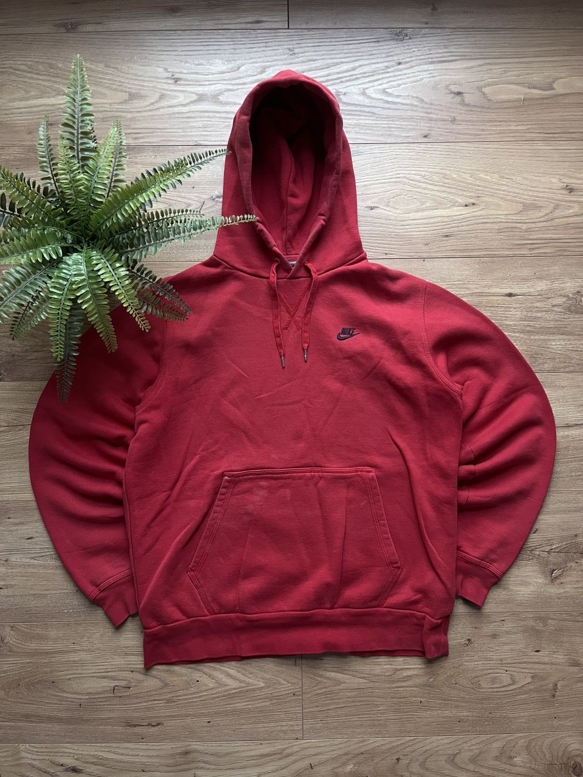Nike 90’s NIKE RETRO SUNFADED BASIC SWOOSH LOGO Y2K HOODIE Size US M / EU 48-50 / 2 - 1 Thumbnail