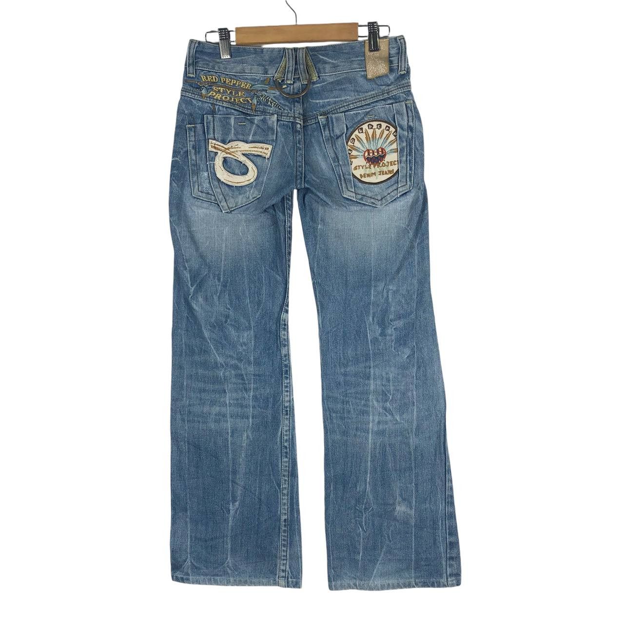 Japanese Brand Vintage Japanese Brand Gold Label Red Pepper Denim Jean Size 25" / US 0 / IT 36 - 4 Thumbnail