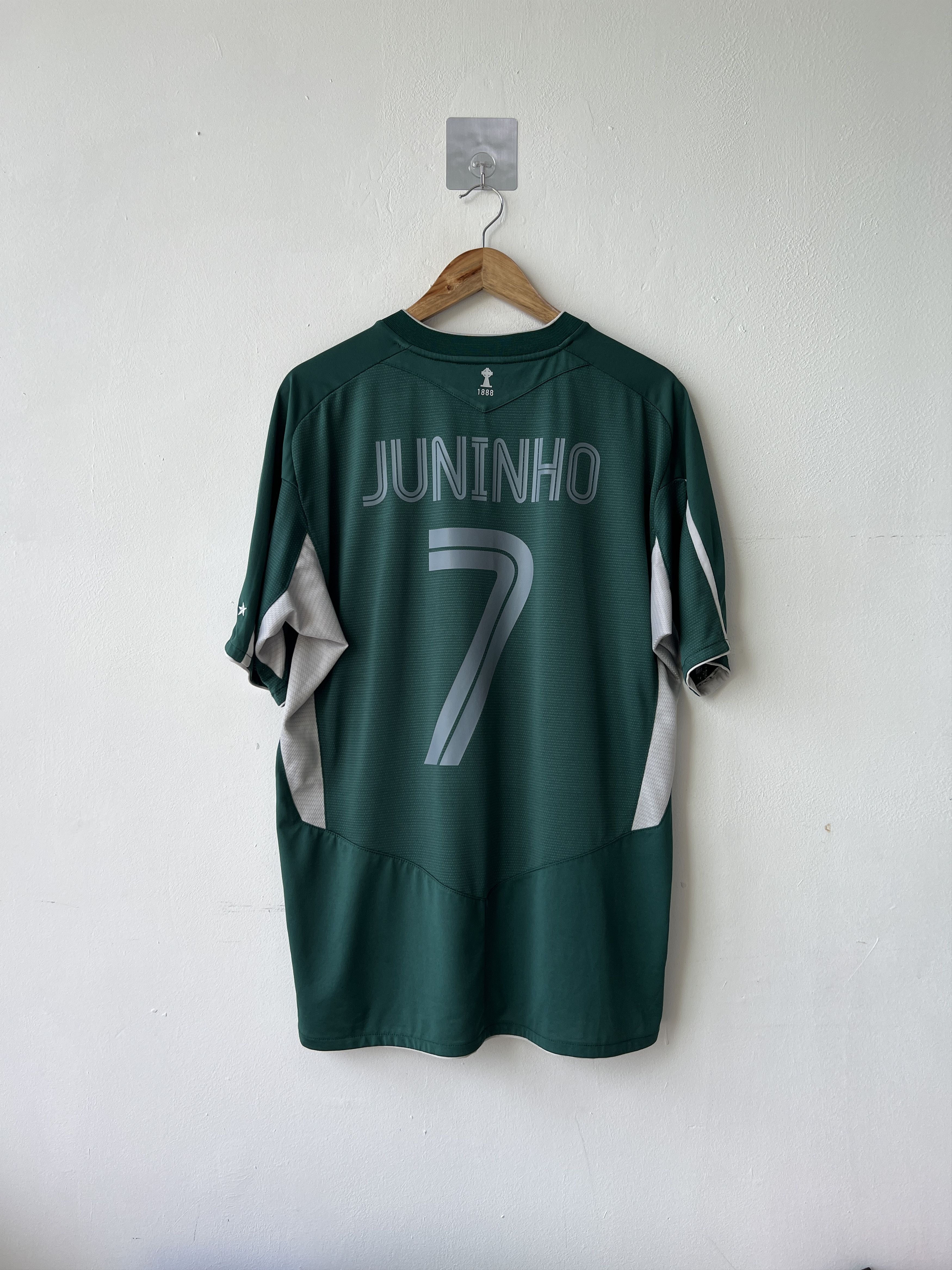 Umbro (XL) Celtic 2004-05 Away Kit Juninho #7 Size US XL / EU 56 / 4 - 1 Thumbnail
