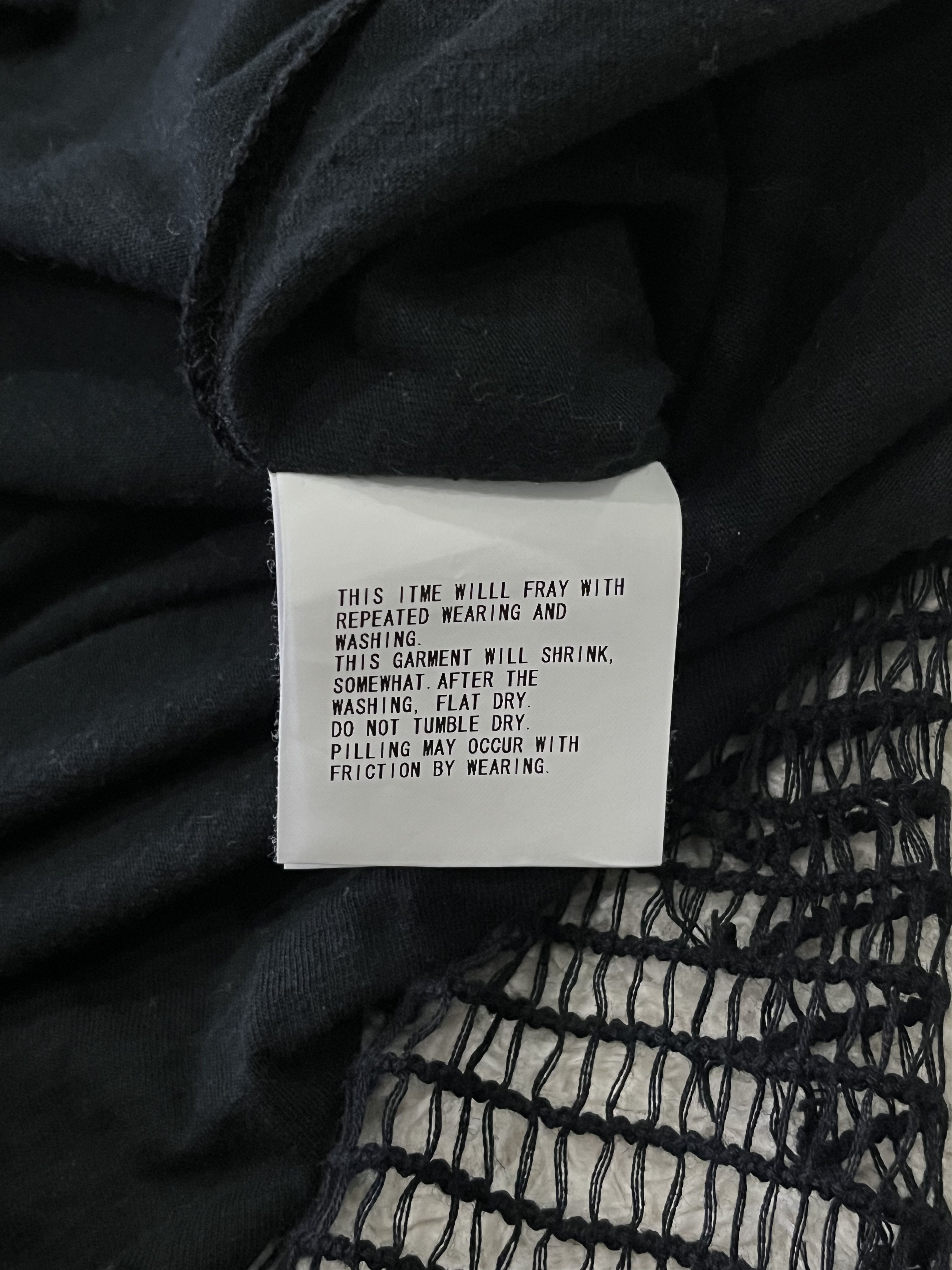 Undercover AW06 - 07 undercover mesh double layered shirt Size US M / EU 48-50 / 2 - 15 Thumbnail