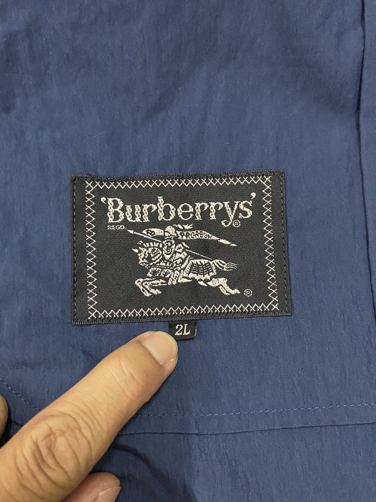 Burberry × Vintage VINTAGE BURBERRY LIGHT JACKET Size US XL / EU 56 / 4 - 14 Thumbnail
