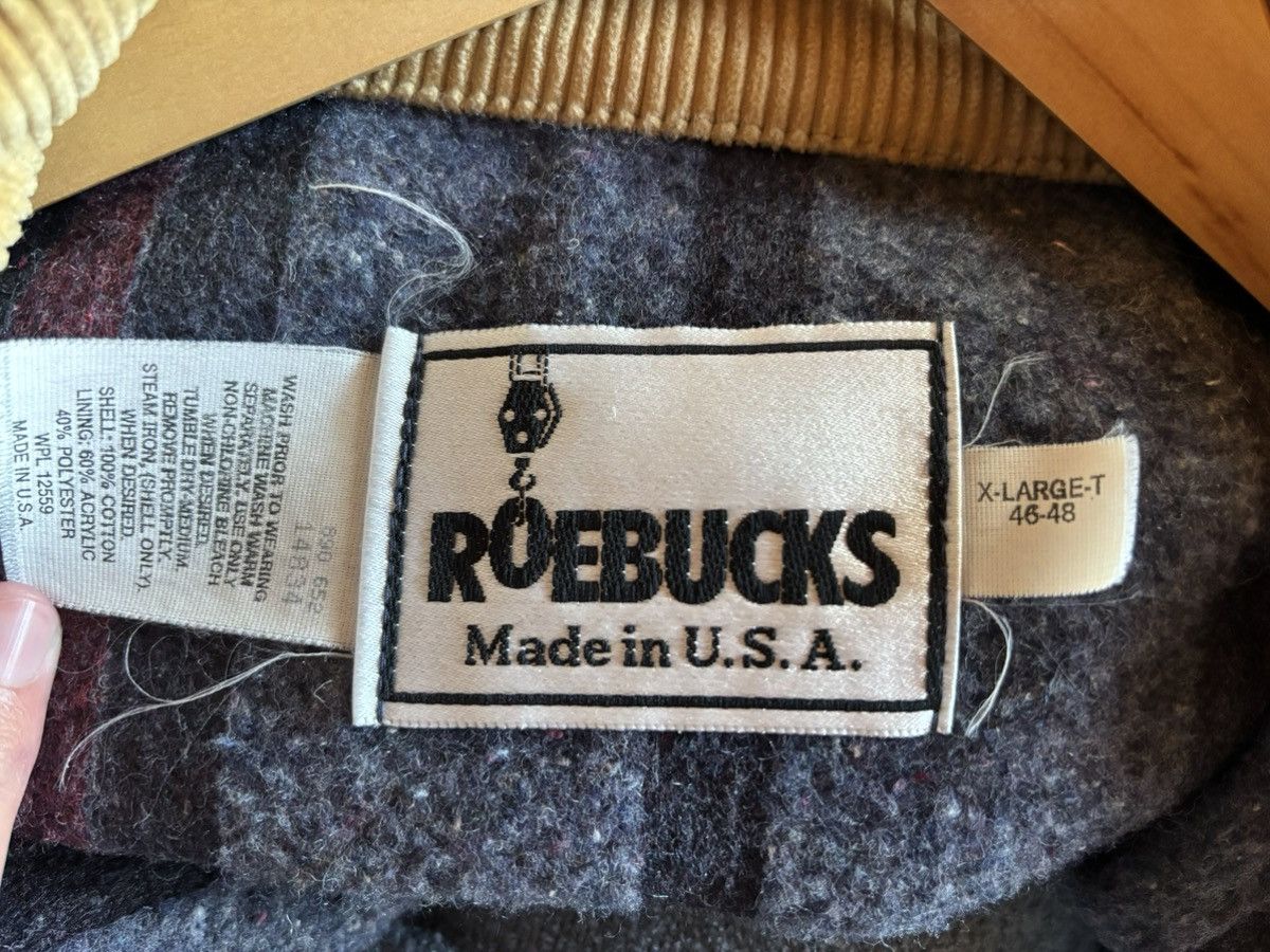 Sears Vintage Blanket Lined Chore Coat Roebucks Tall Corduroy Size US XL / EU 56 / 4 - 5 Thumbnail
