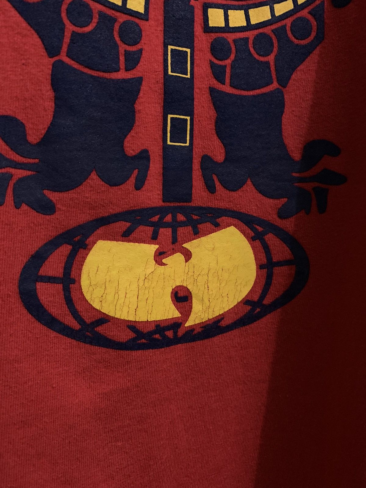 Rap Tees × Vintage × Wu-Tang Clan Wu Wear Wu Tang Tshirt Size US XL / EU 56 / 4 - 4 Thumbnail