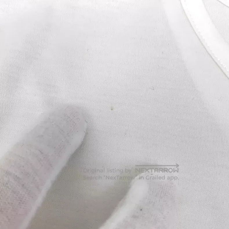 Hermes Hermes White letter printed cotton short-sleeved T-shirt Size S / US 4 / IT 40 - 9 Thumbnail