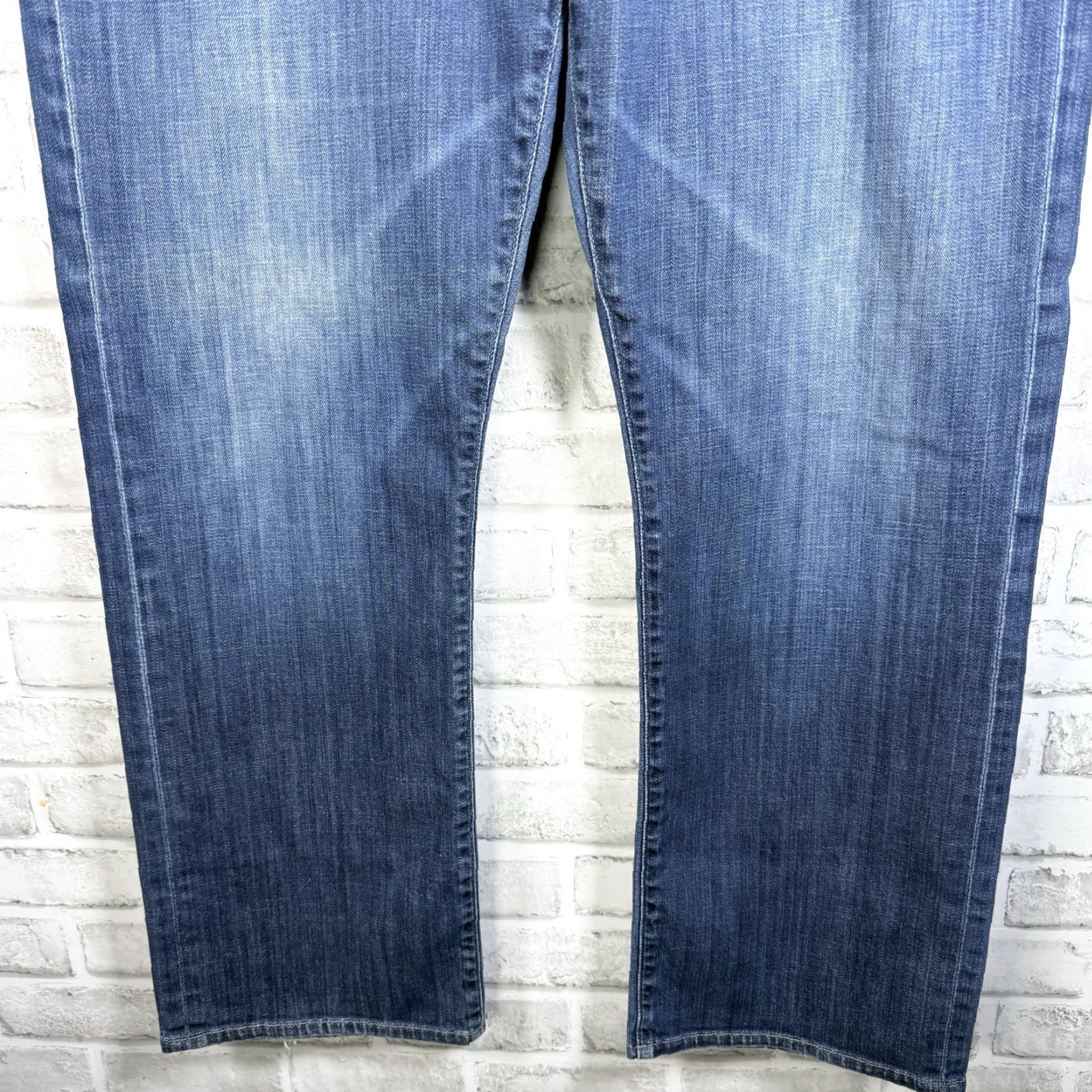Vintage AG Adriano Goldschmied Blue Protege Casual Jeans Mens Regular Fit 36x29 Straight Leg Size US 36 / EU 52 - 3 Thumbnail