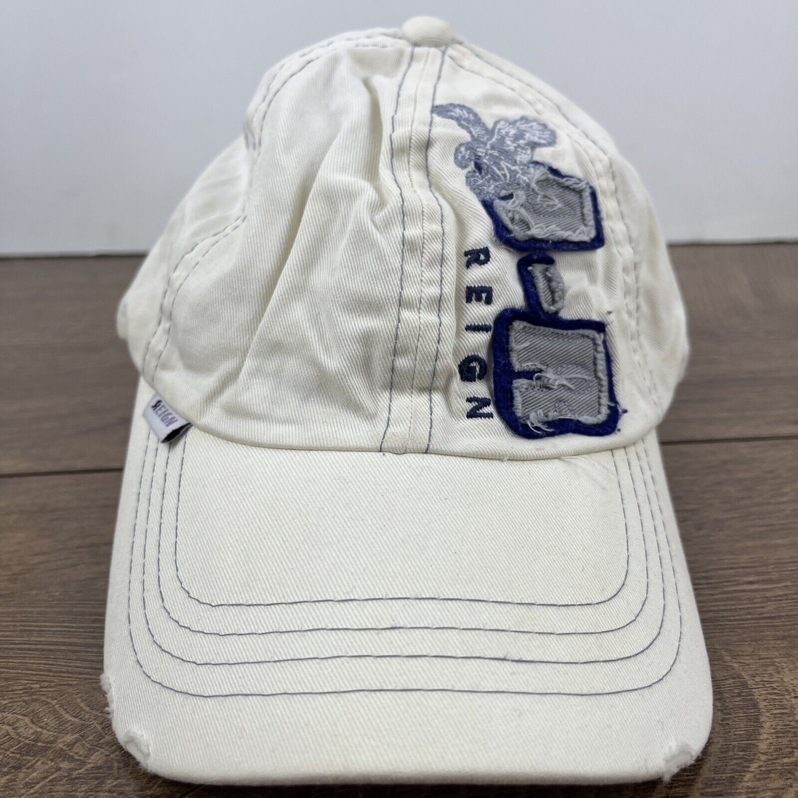 Other Reign Hat Reign White Hat Adjustable Adult Size Hat White Ca Size ONE SIZE - 4 Thumbnail
